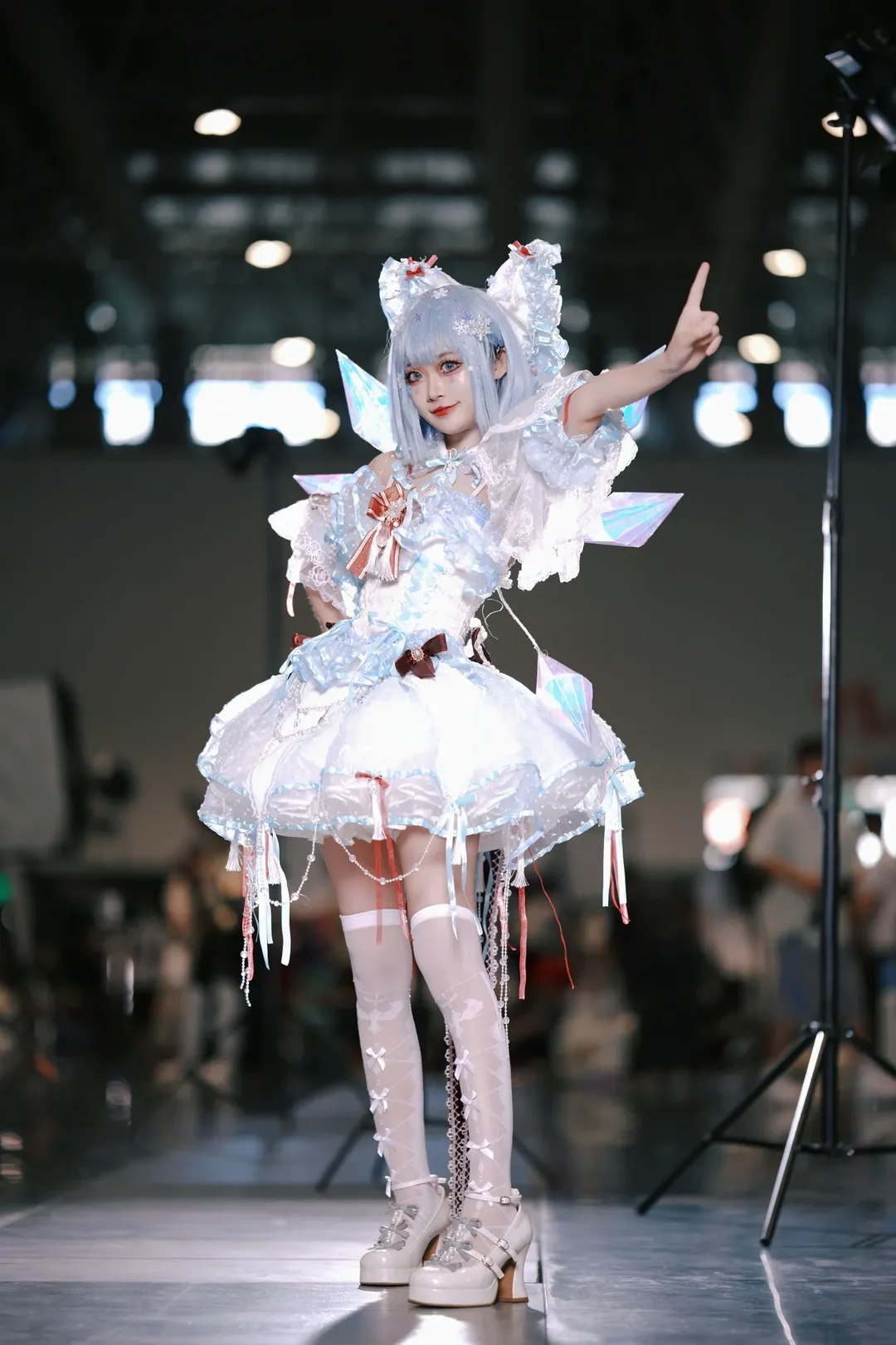 【琪露诺cos】东方project漫展冰系动作分享 - 第 6 张