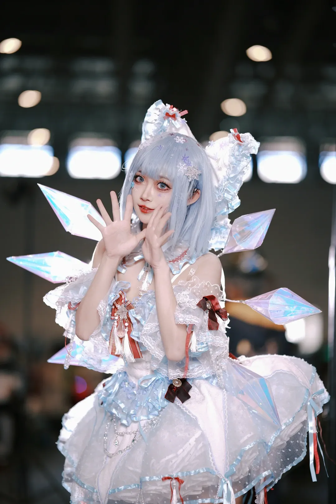 【琪露诺cos】东方project漫展冰系动作分享 - 第 7 张