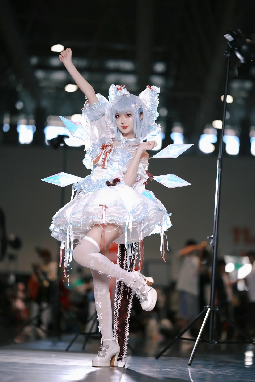 【琪露诺cos】东方project漫展冰系动作分享 - 第 9 张
