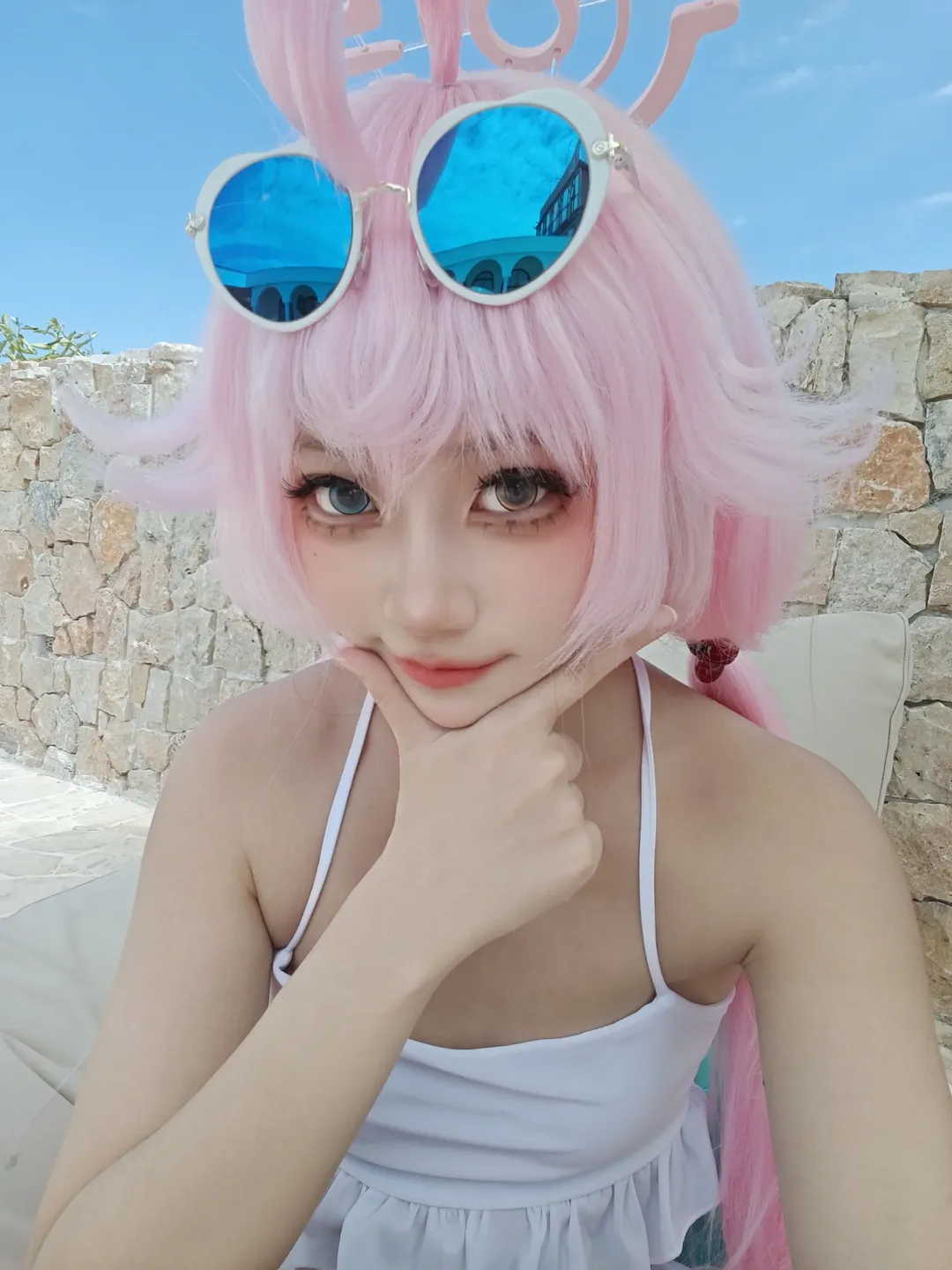 【小鸟游星野cos】蔚蓝档案夏日泳装，九月的热浪与清凉