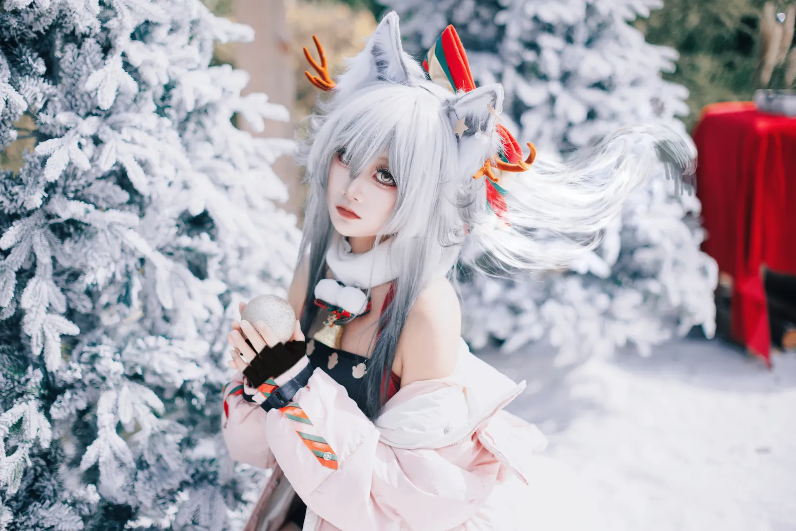 【黑cos】明日方舟雪地里的反季节挑战 - 第 5 张