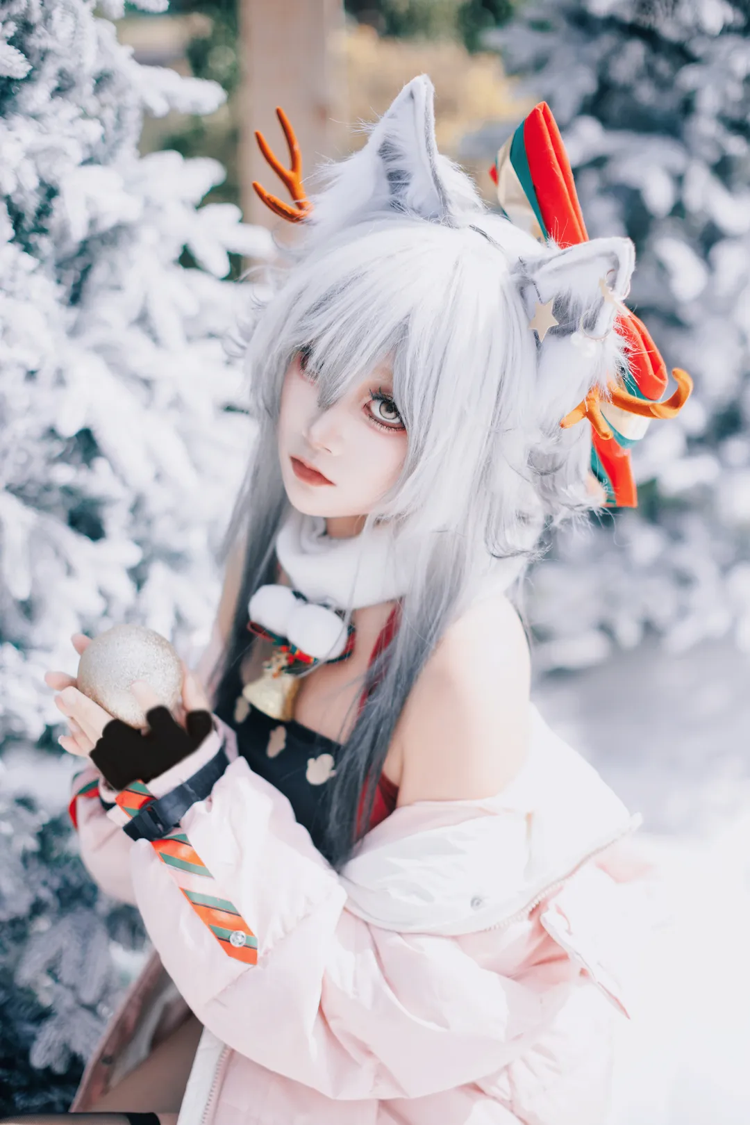 【黑cos】明日方舟雪地里的反季节挑战 - 第 9 张