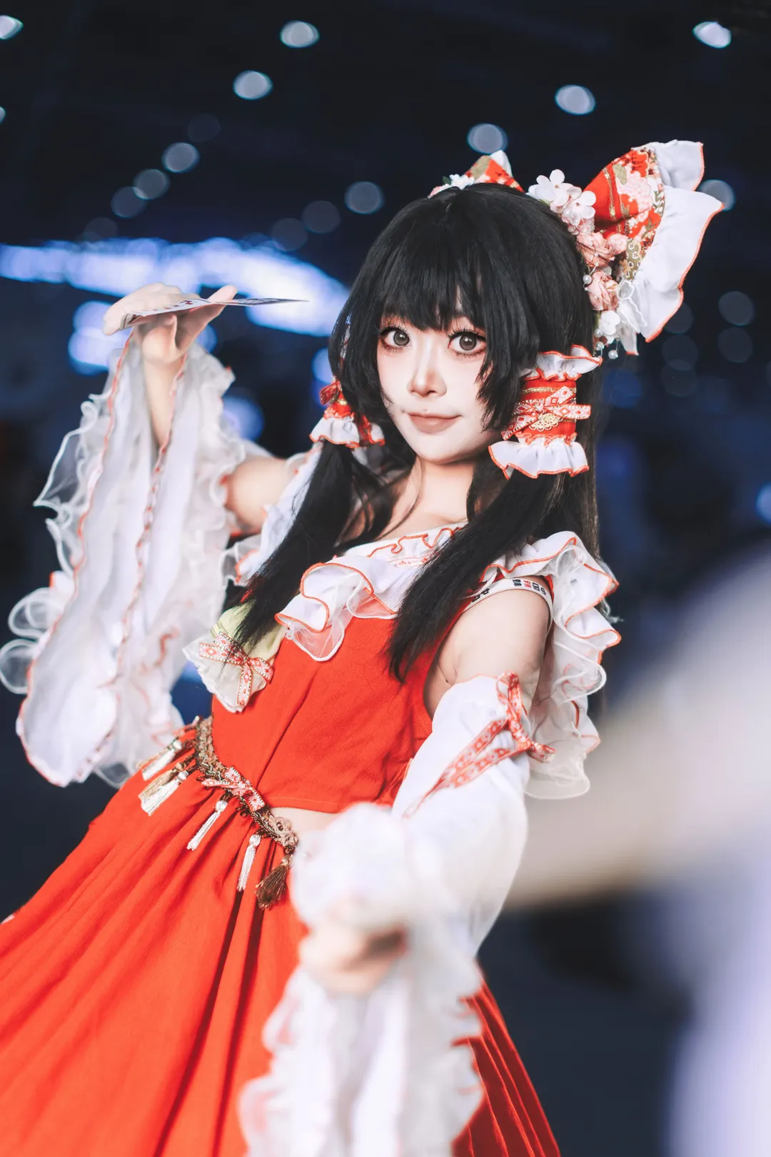 【博丽灵梦cos】东方project红白巫女的灵动瞬间 - 第 1 张