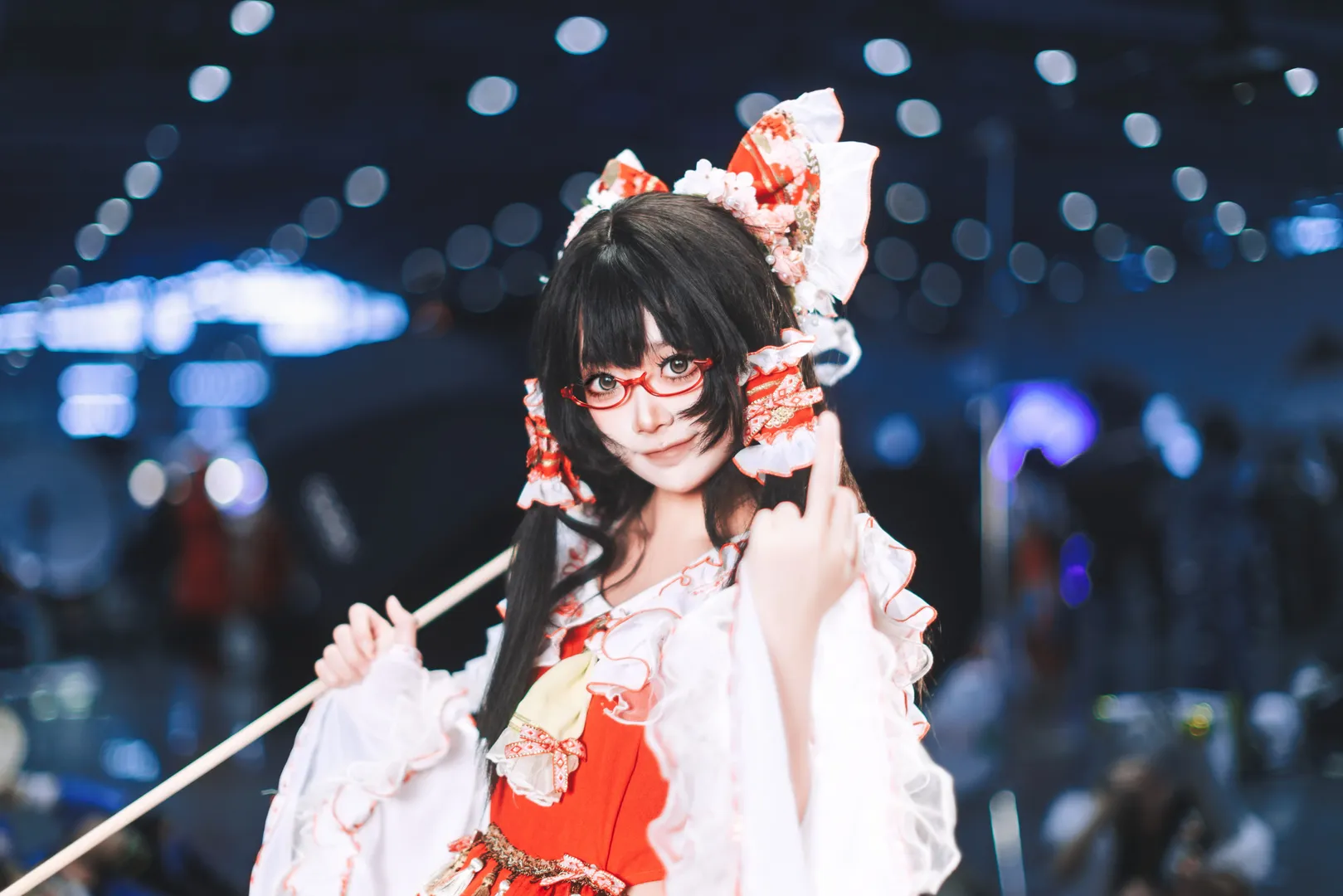 【博丽灵梦cos】东方project红白巫女的灵动瞬间 - 第 2 张