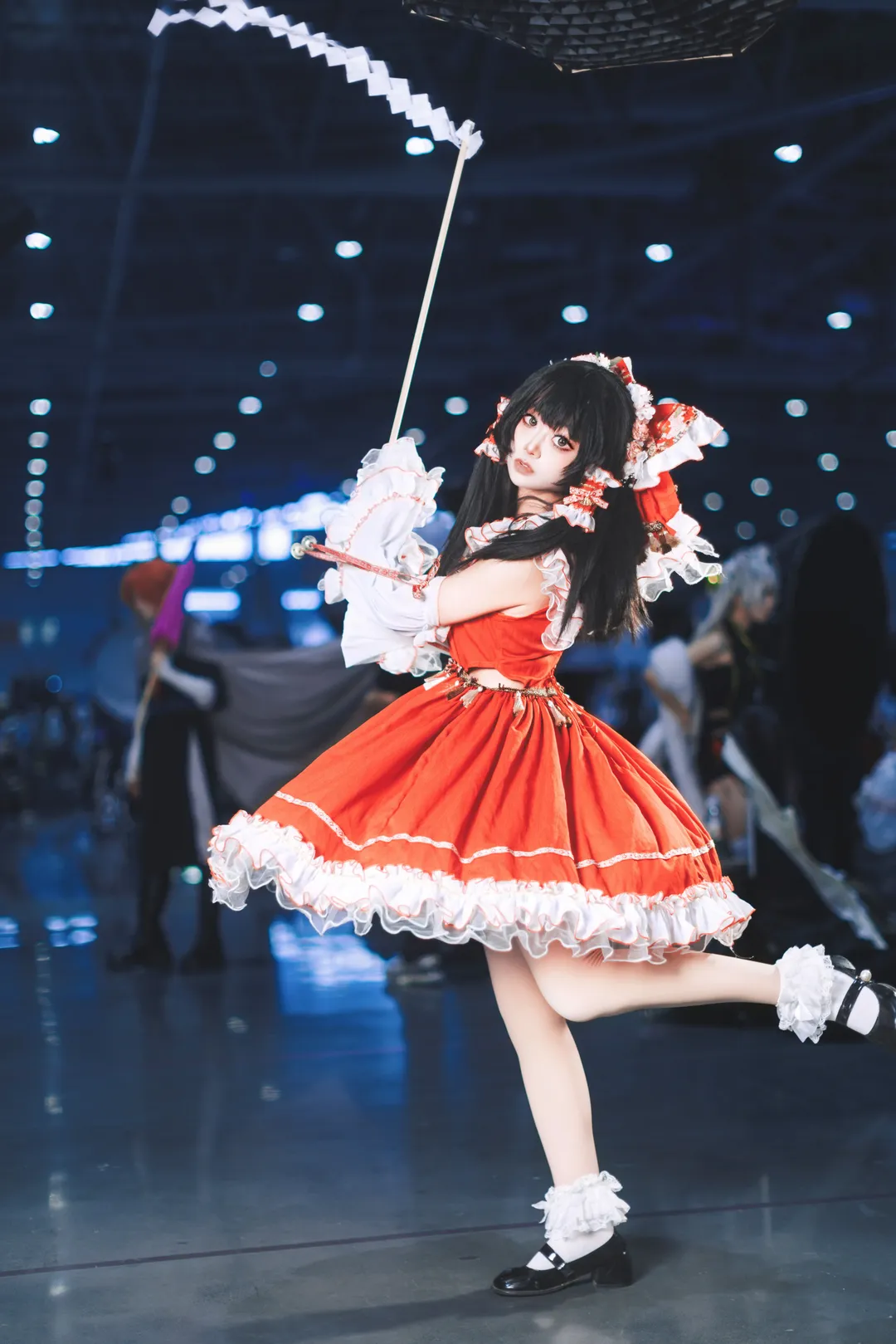 【博丽灵梦cos】东方project红白巫女的灵动瞬间