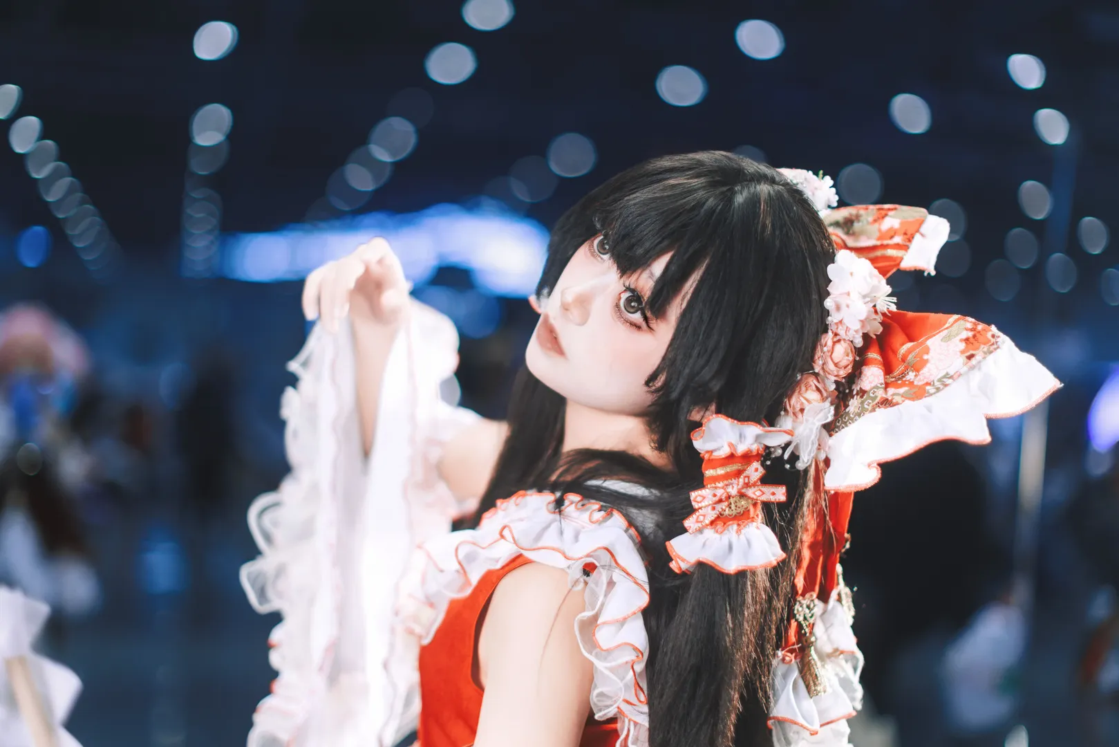 【博丽灵梦cos】东方project红白巫女的灵动瞬间 - 第 5 张