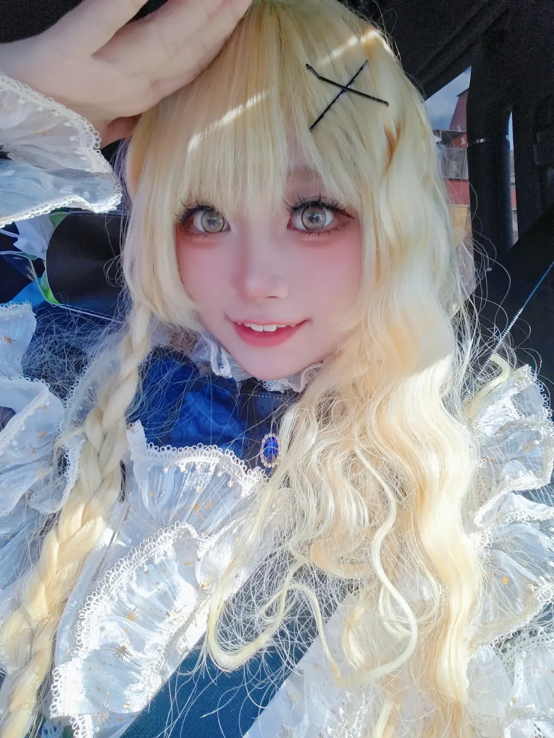 【魔理沙cos】东方project金发飞贼的魔法随拍