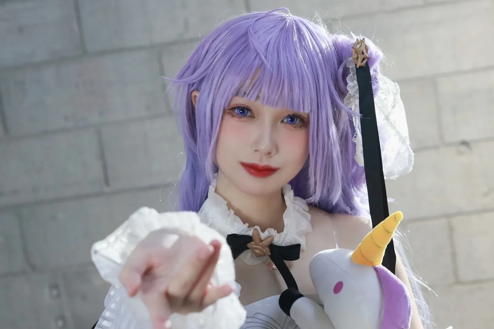 【ユニコーン コスプレ】『アズールレーン』ロイヤルメイドの誓約の瞬間 - 1 枚目
