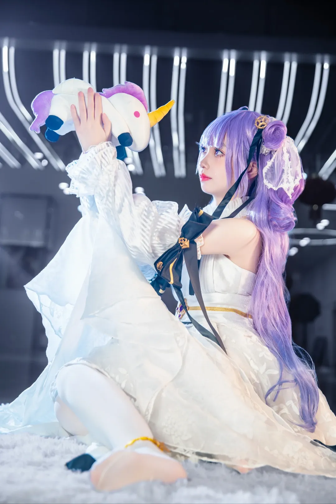 【ユニコーン コスプレ】『アズールレーン』ロイヤルメイドの誓約の瞬間 - 5 枚目