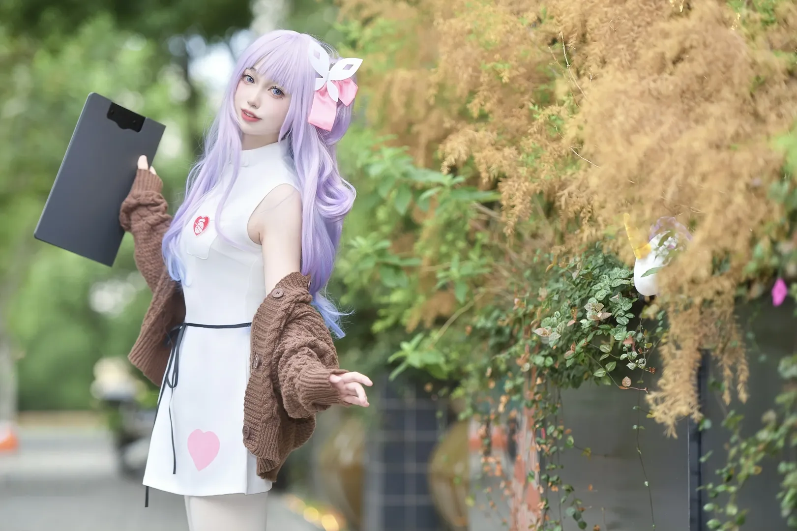 【獨角獸cos】平行港區D2的白裙與慵懶風 - 第 3 張