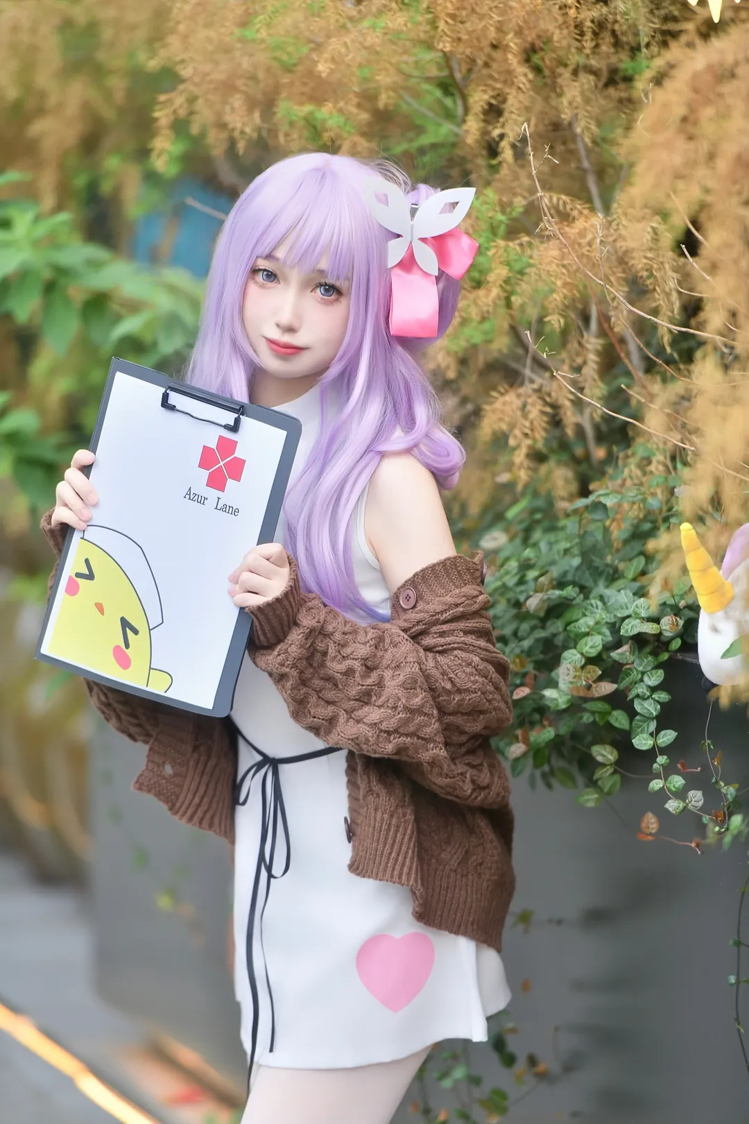 【獨角獸cos】平行港區D2的白裙與慵懶風 - 第 4 張