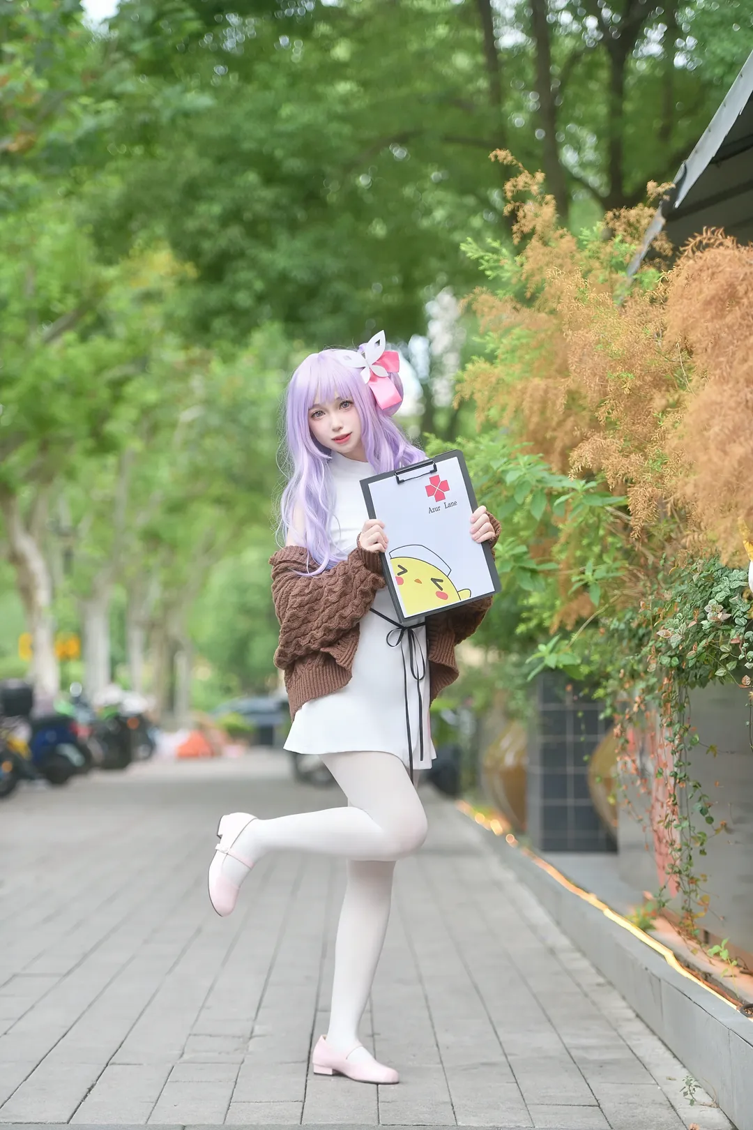 【獨角獸cos】平行港區D2的白裙與慵懶風 - 第 6 張