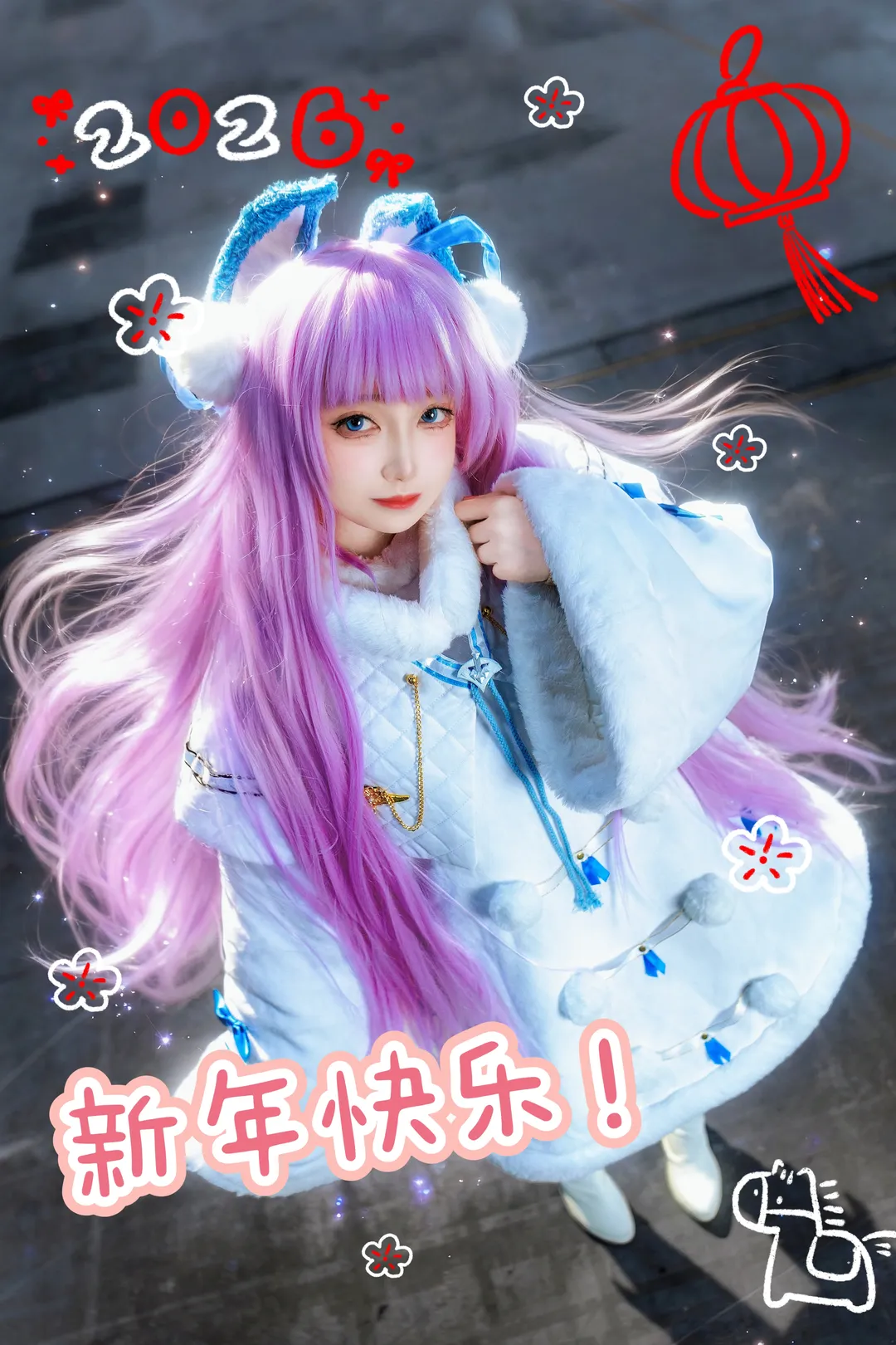 【碧蓝航线塔什干cos】北联的雪地贺电，新春特摄记录