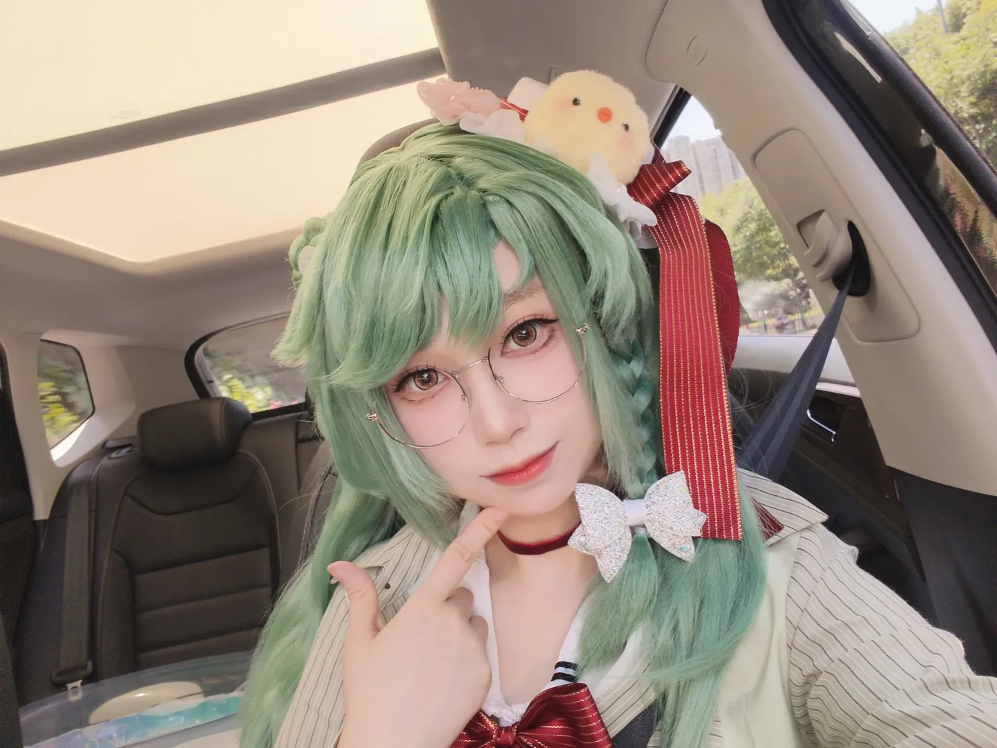 今日份教师级舰娘，碧蓝航线cos日常