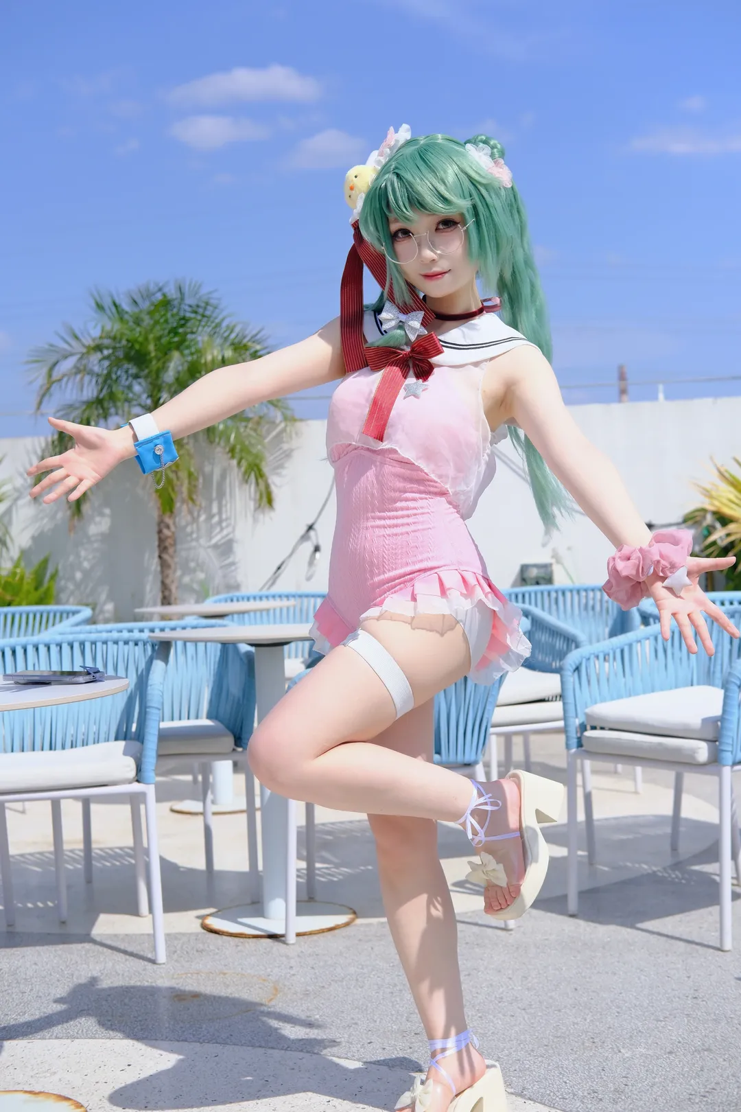 [Langley II cosplay] Azur Lane's Summer Special Training: Requesting Commander's Orders - Image 5