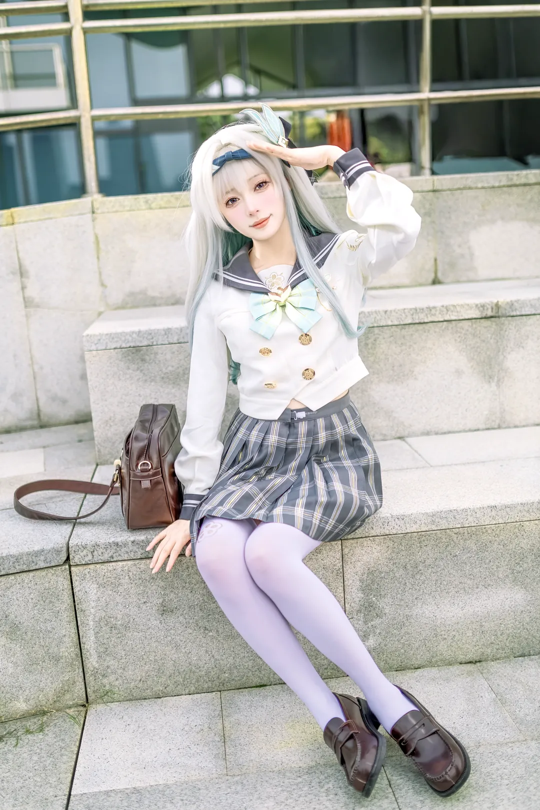 【流萤cos】秋日长椅上的静谧时光 - 第 3 张