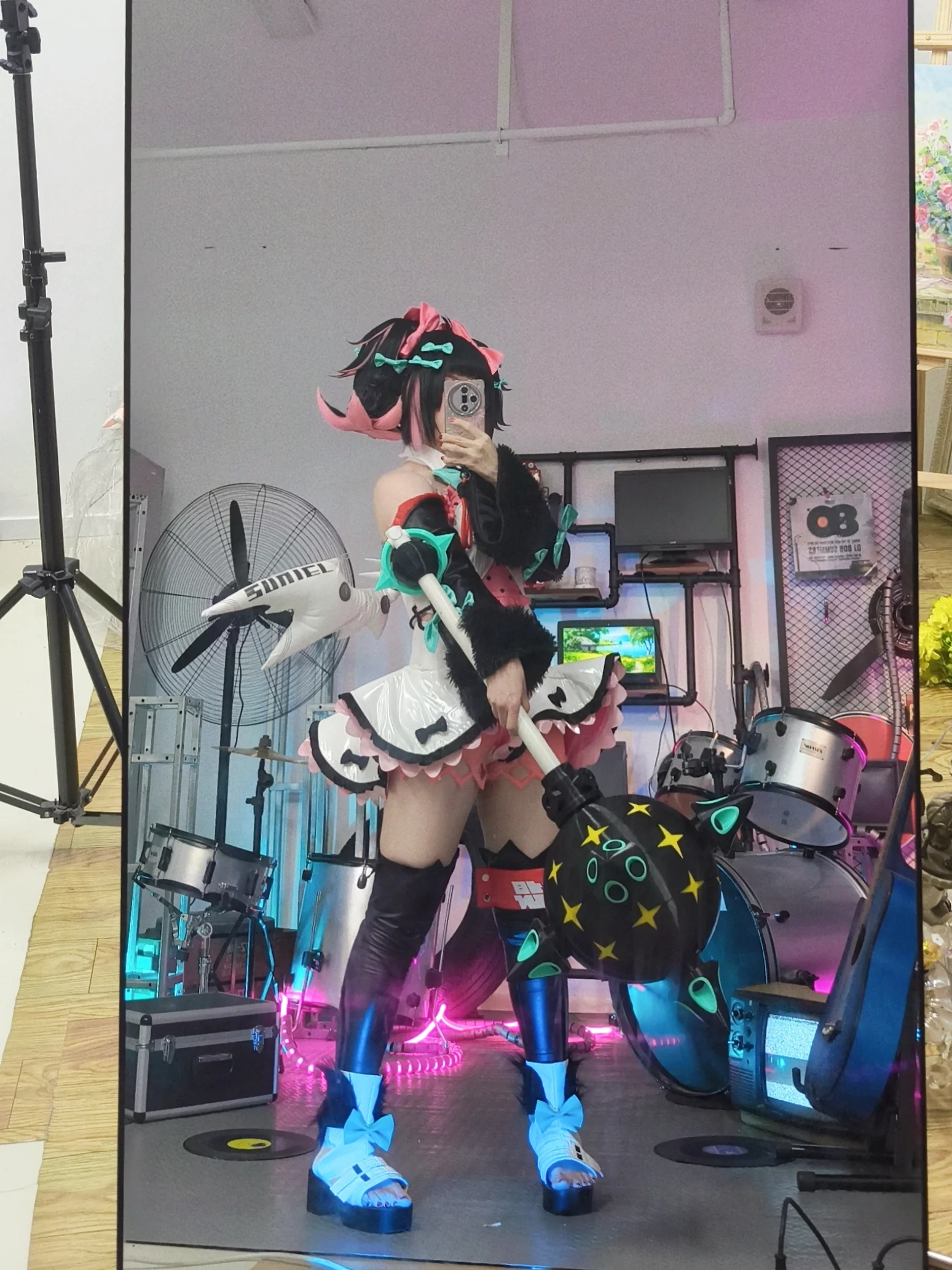 【南宮羽cos】絕區零妄想天使，八斤重錘的快樂與痛楚 - 第 1 張