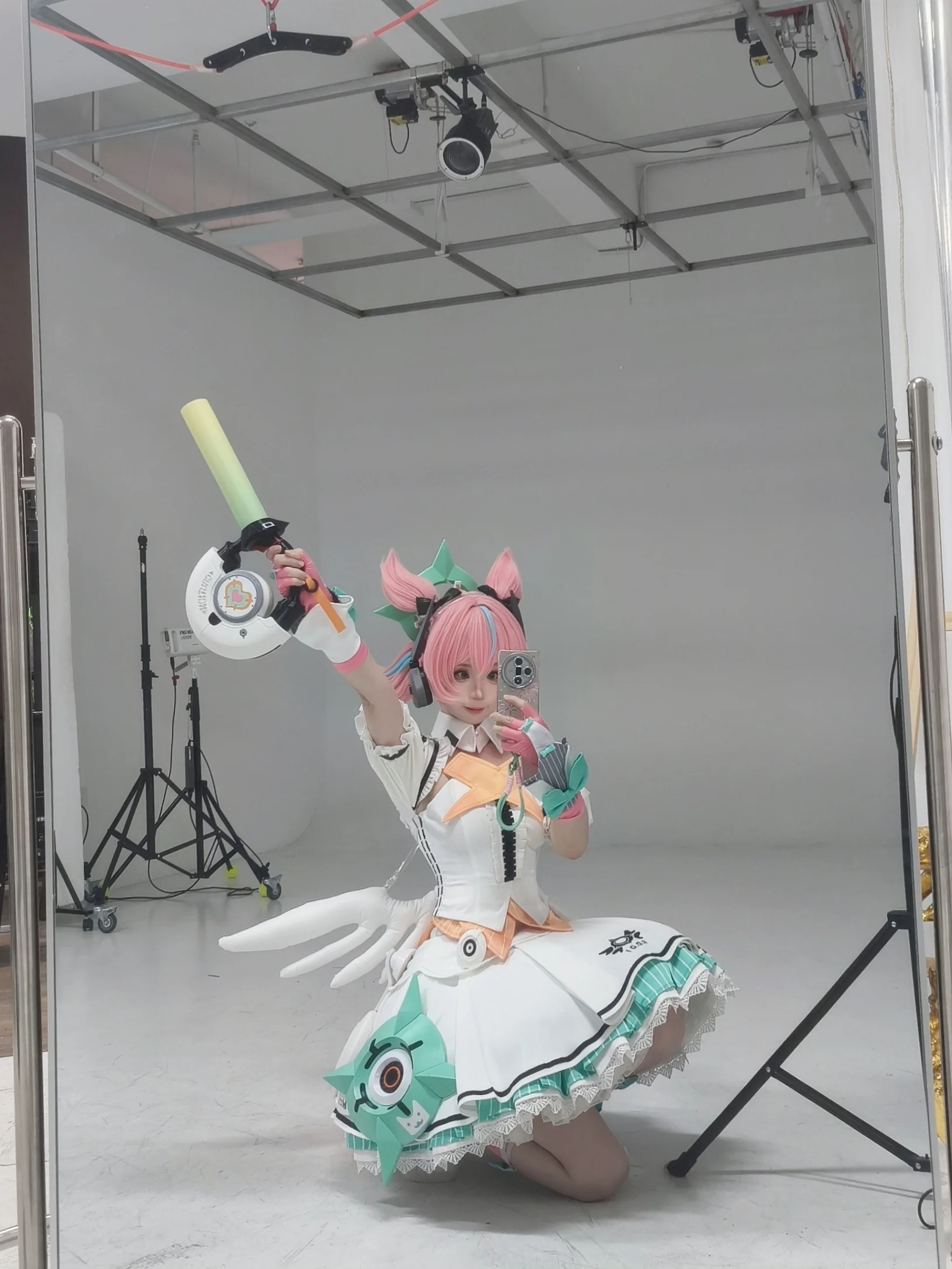 【爱芮cos】绝区零妄想天使造型的拍摄花絮记录 - 第 1 张