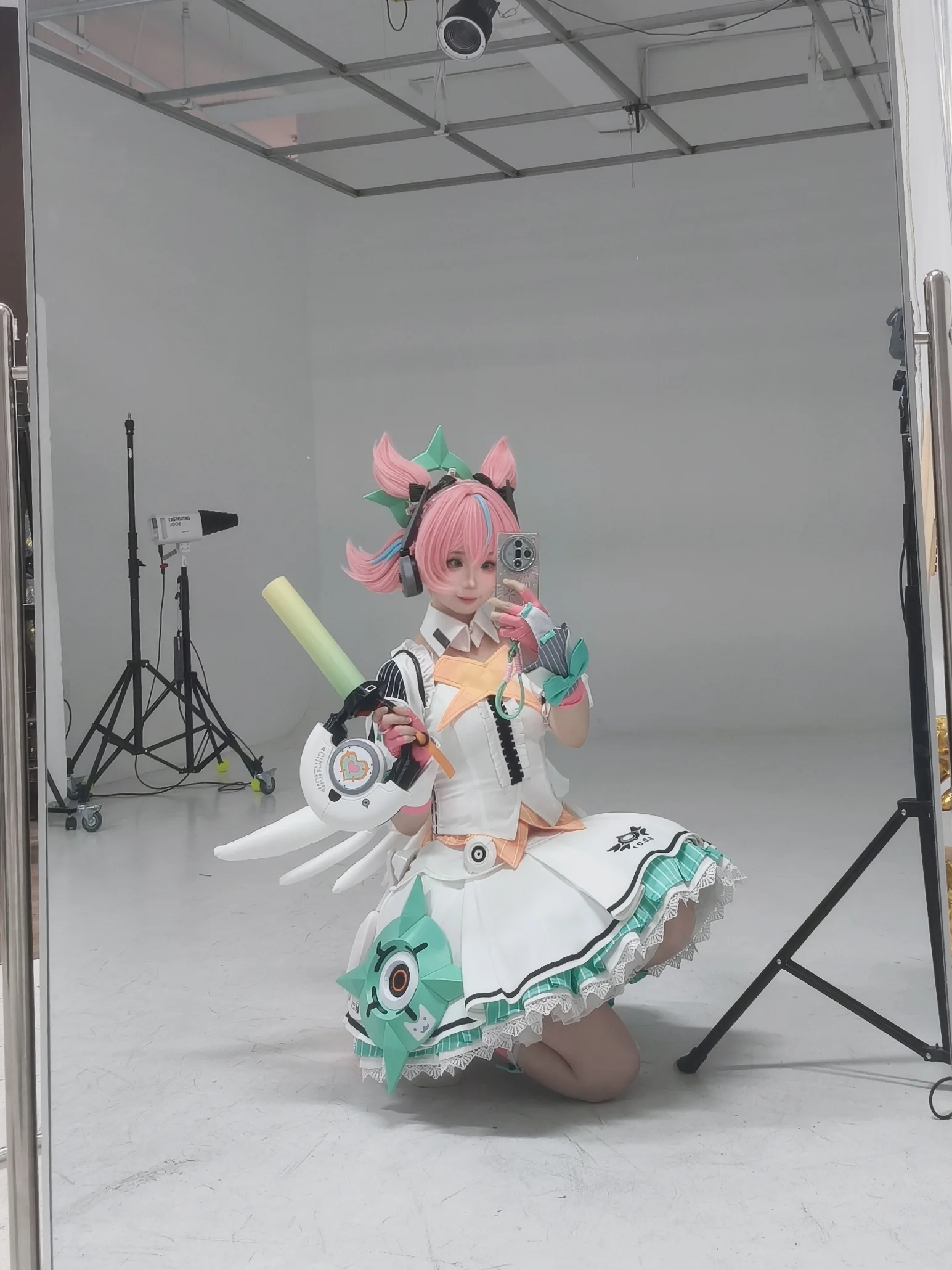 【爱芮cos】绝区零妄想天使造型的拍摄花絮记录 - 第 2 张