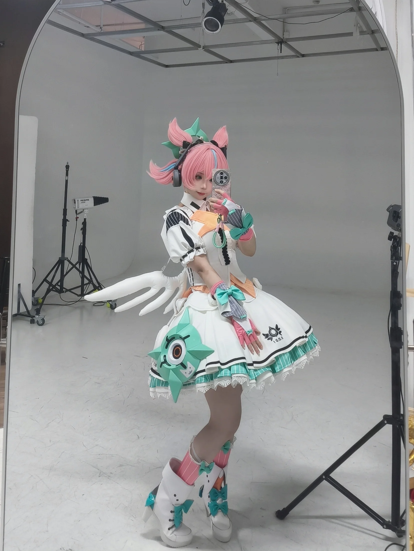 【爱芮cos】绝区零妄想天使造型的拍摄花絮记录 - 第 4 张