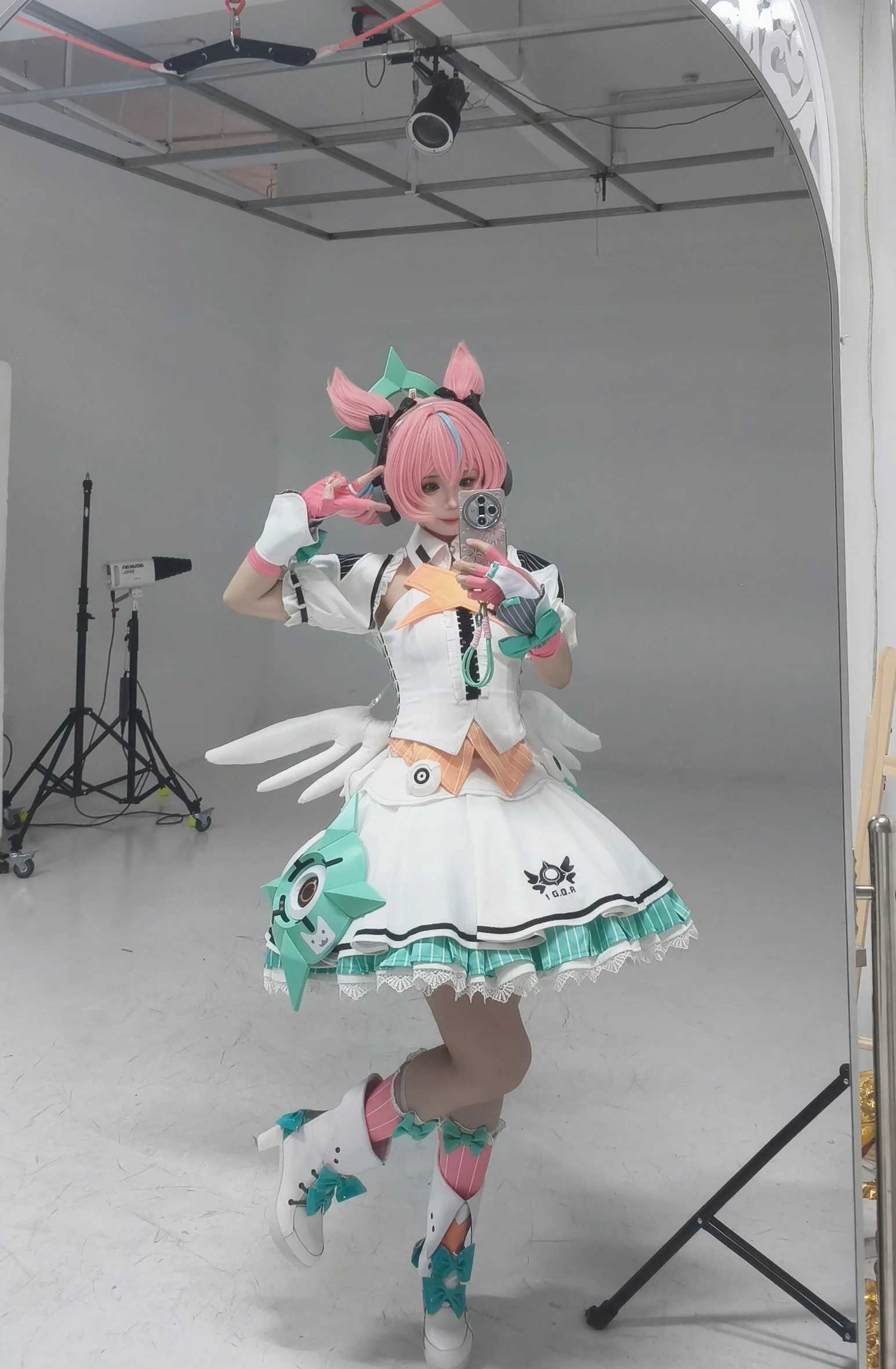 【爱芮cos】绝区零妄想天使造型的拍摄花絮记录 - 第 5 张