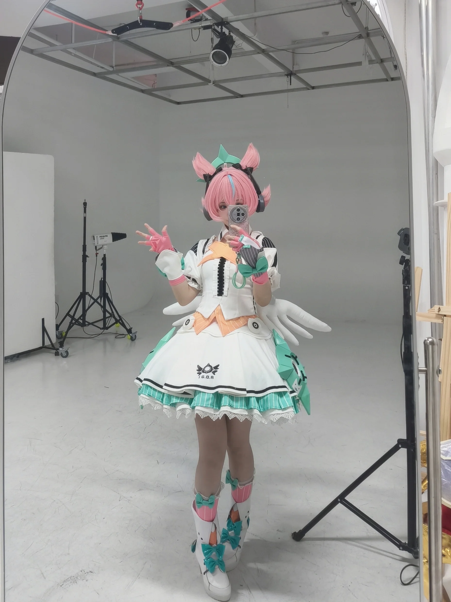 【爱芮cos】绝区零妄想天使造型的拍摄花絮记录 - 第 6 张