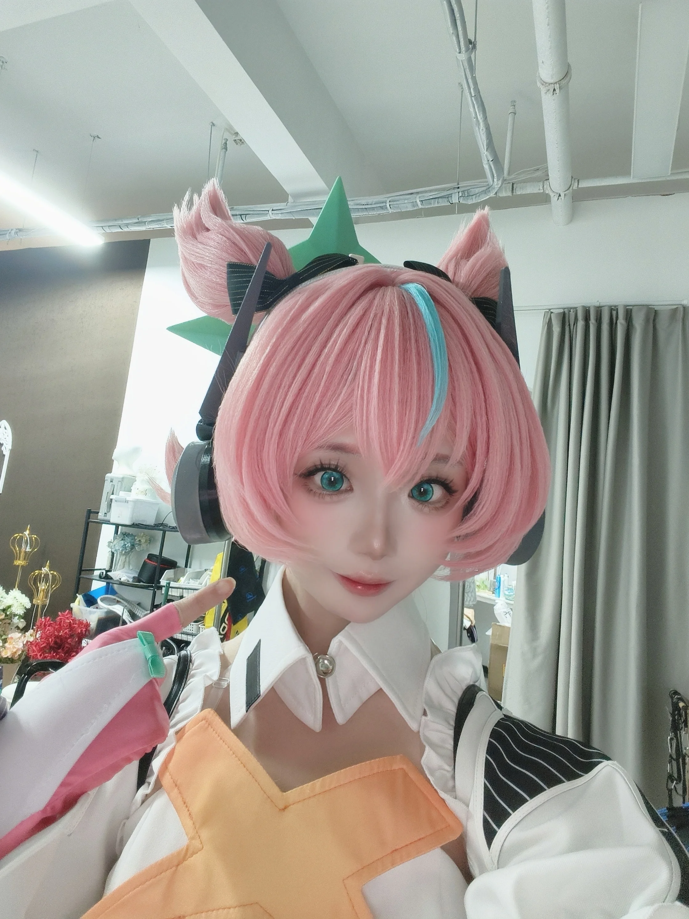 【爱芮cos】绝区零妄想天使造型的拍摄花絮记录 - 第 7 张