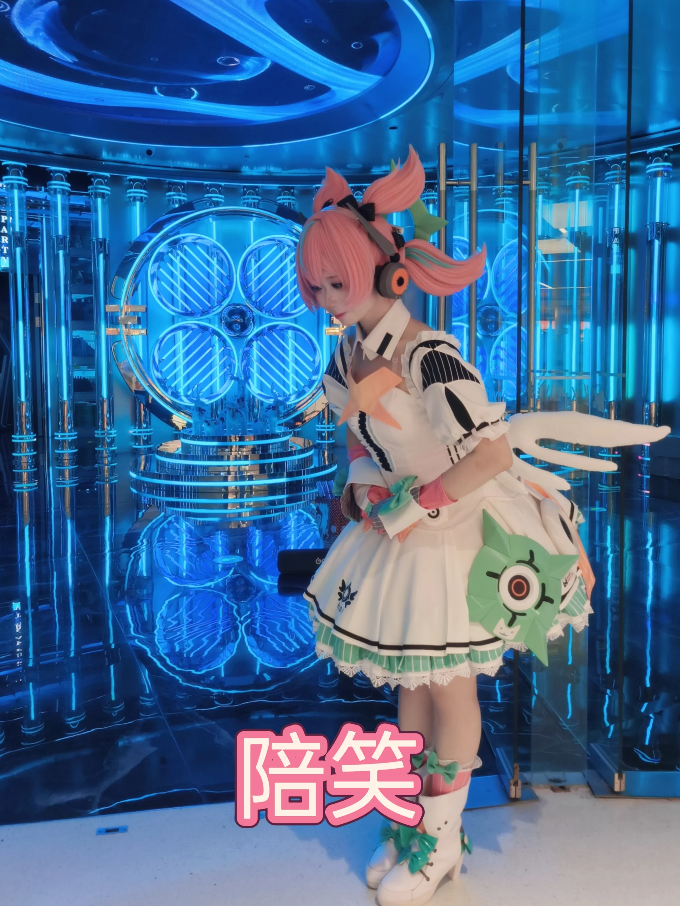 【爱芮cos】绝区零妄想天使造型的拍摄花絮记录 - 第 9 张