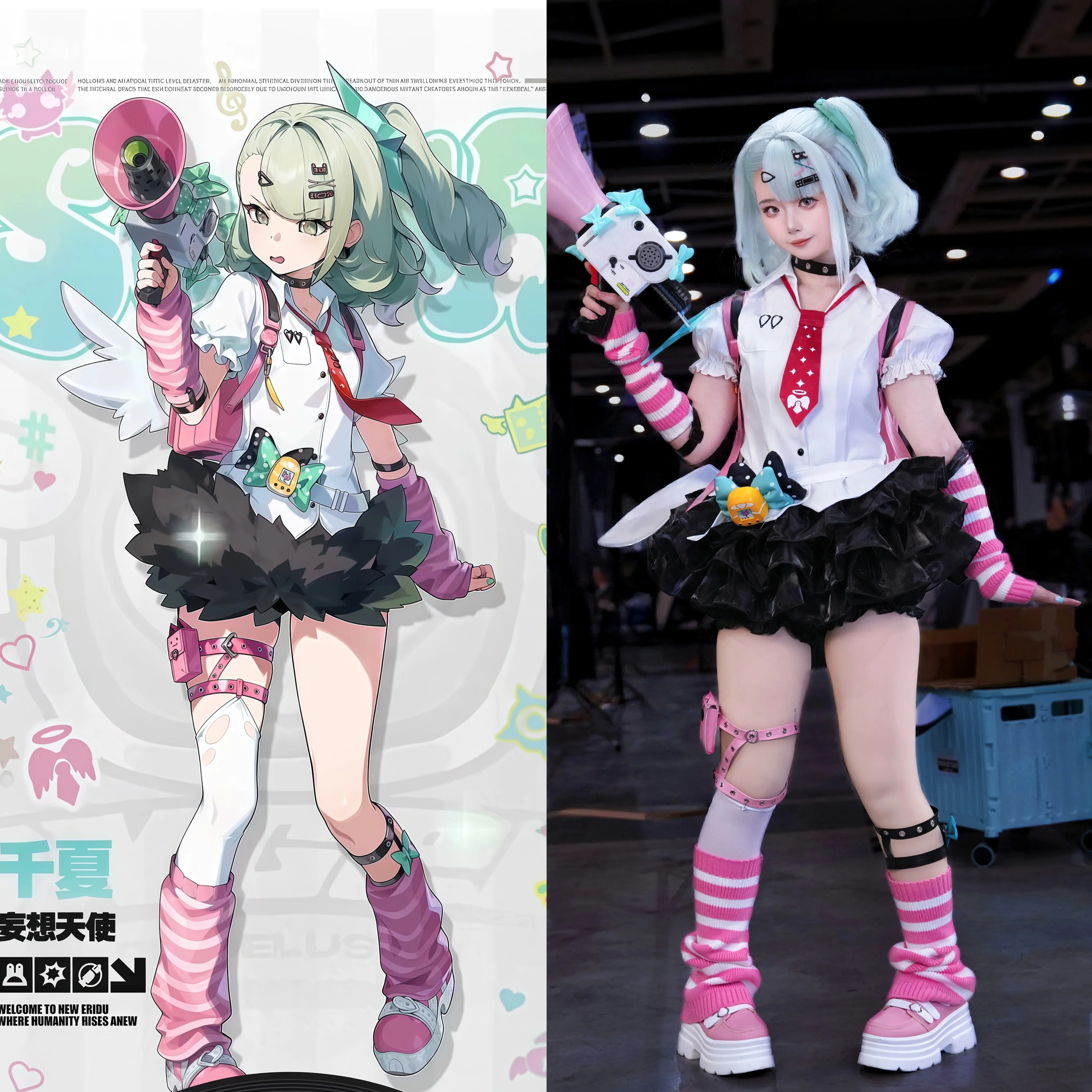 【千夏cos】新艾利都的妄想天使，還原與細節分享 - 第 8 張