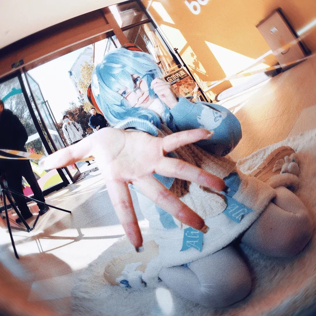 【燃梦cos】原神线下漫展的冬日穿搭与返图记录