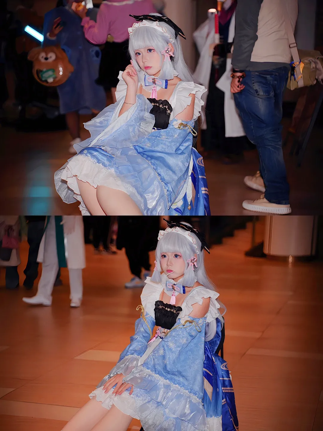 【燃梦cos】原神线下漫展的冬日穿搭与返图记录 - 第 4 张