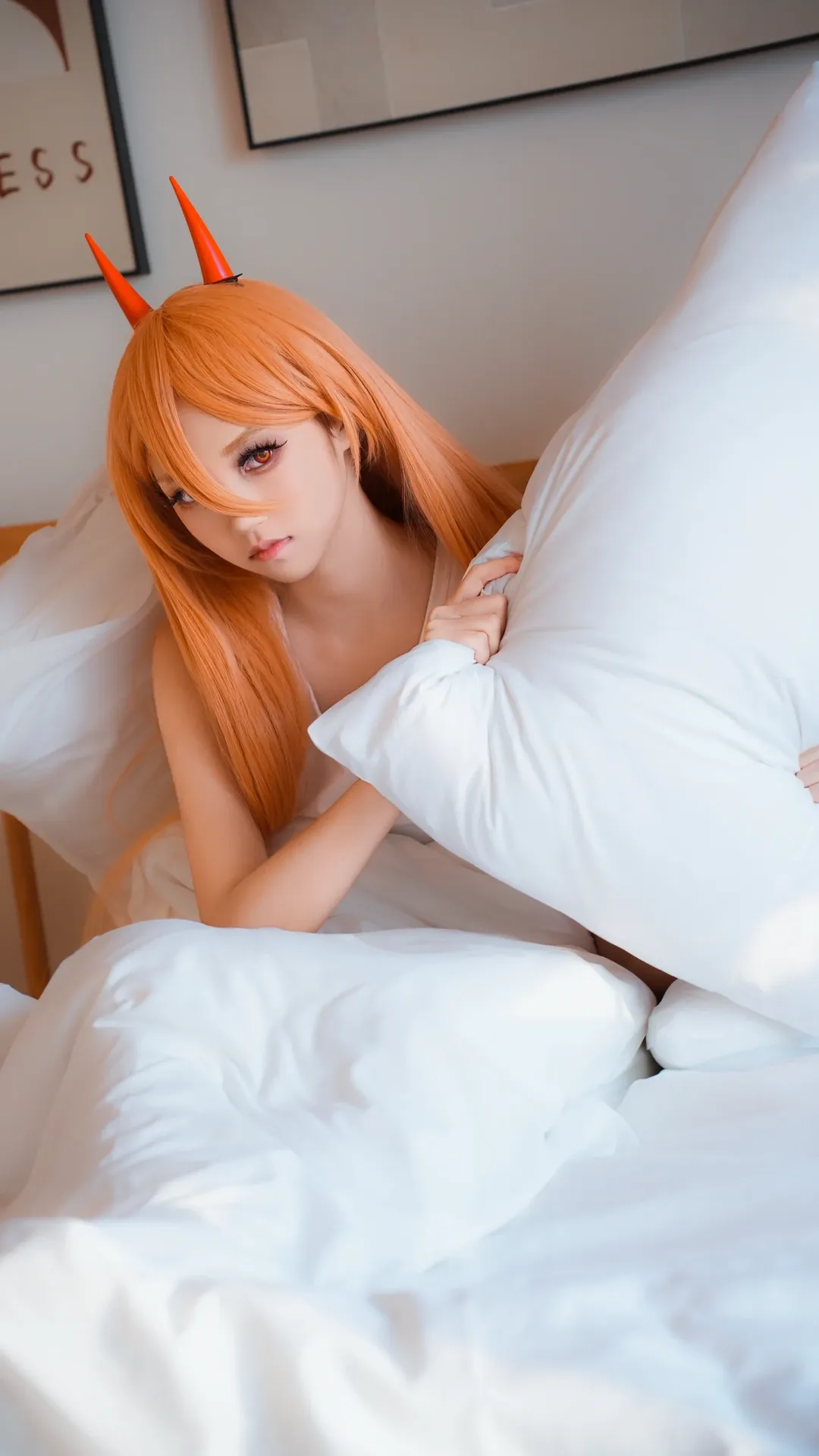 【帕瓦cos】电锯人血之魔人，解锁宅家与夜巡的双面日常 - 第 5 张