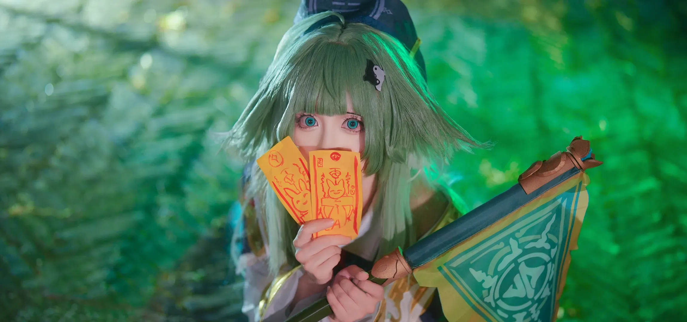 [Huohuo Cosplay] Luofu Ten-Lords Commission Trainee Judge's Runaway Night Shoot Documentary - Image 4