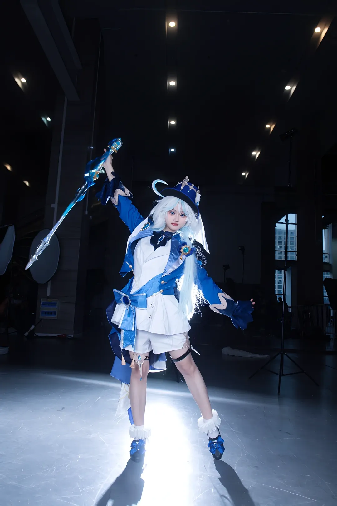 【芙宁娜cos】站姿动作参考分享，原神枫丹角色的镜头表现