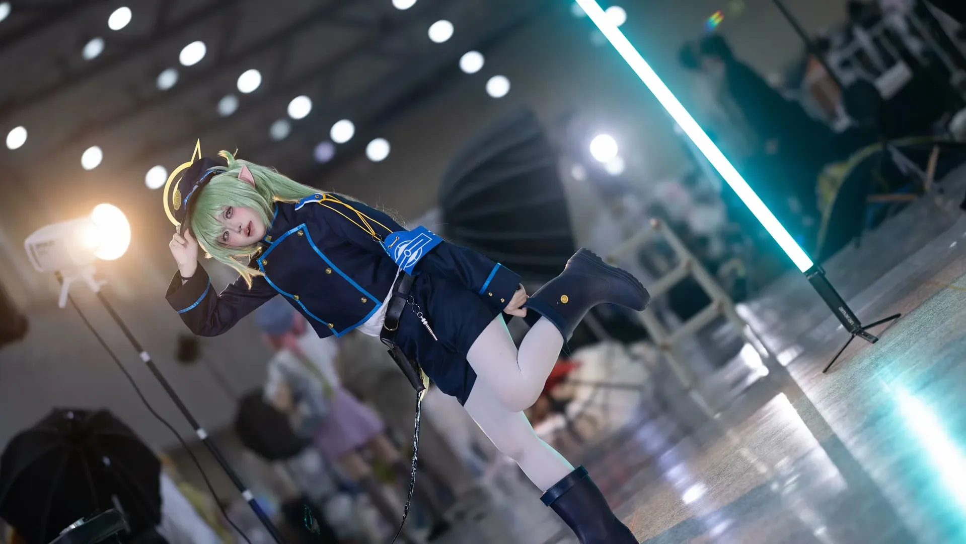 【橘ノゾミ コスプレ】ブルーアーカイブ ハイランド双子の元気なポーズ集 - 10 枚目