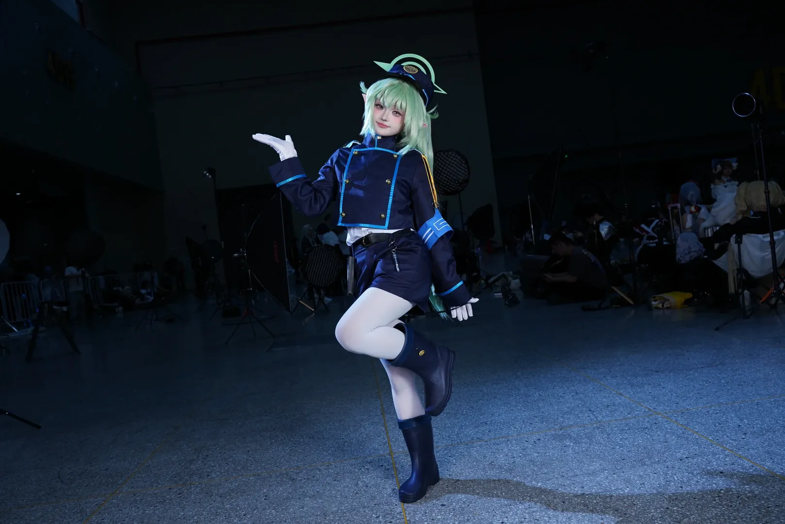 【橘ノゾミ コスプレ】ブルーアーカイブ ハイランド双子の元気なポーズ集 - 2 枚目