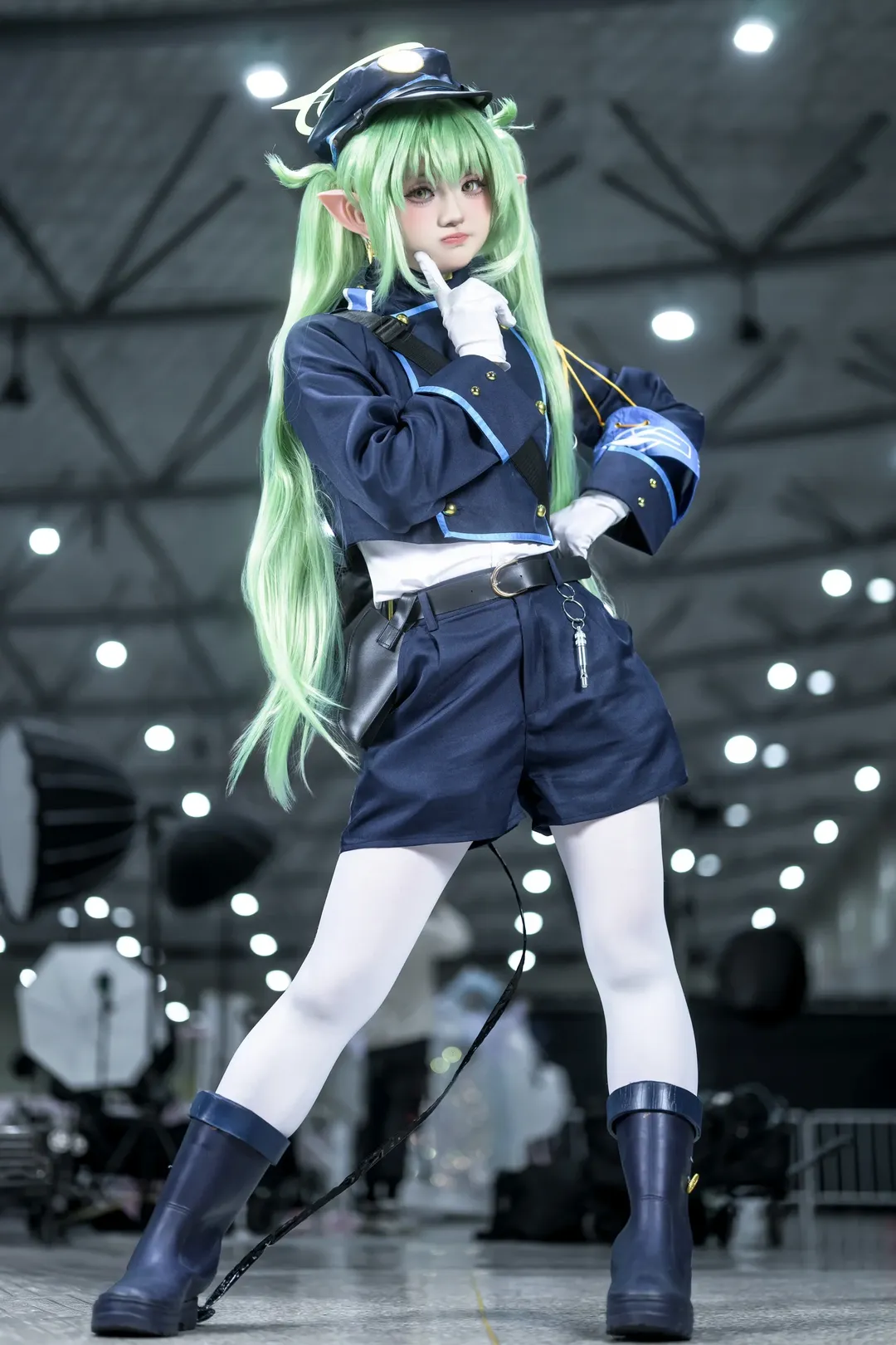 【橘ノゾミ コスプレ】ブルーアーカイブ ハイランド双子の元気なポーズ集 - 4 枚目