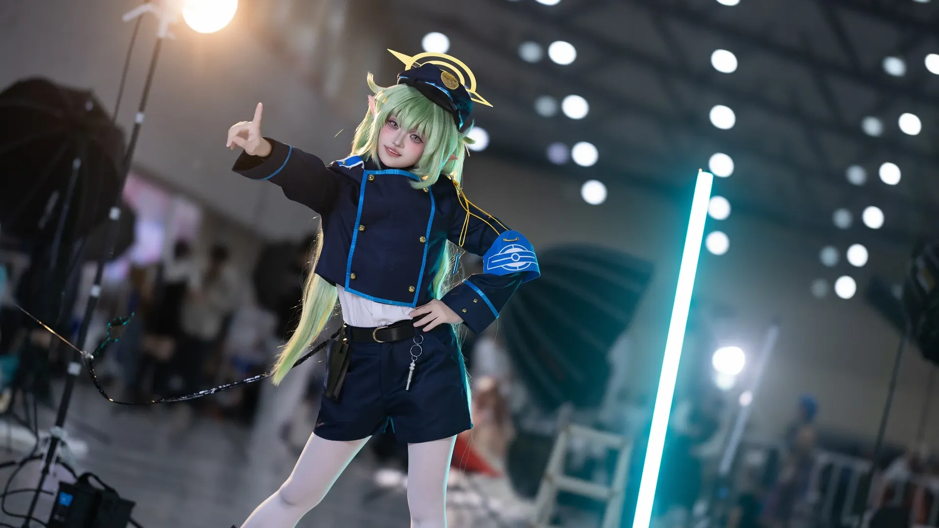 【橘ノゾミ コスプレ】ブルーアーカイブ ハイランド双子の元気なポーズ集 - 7 枚目