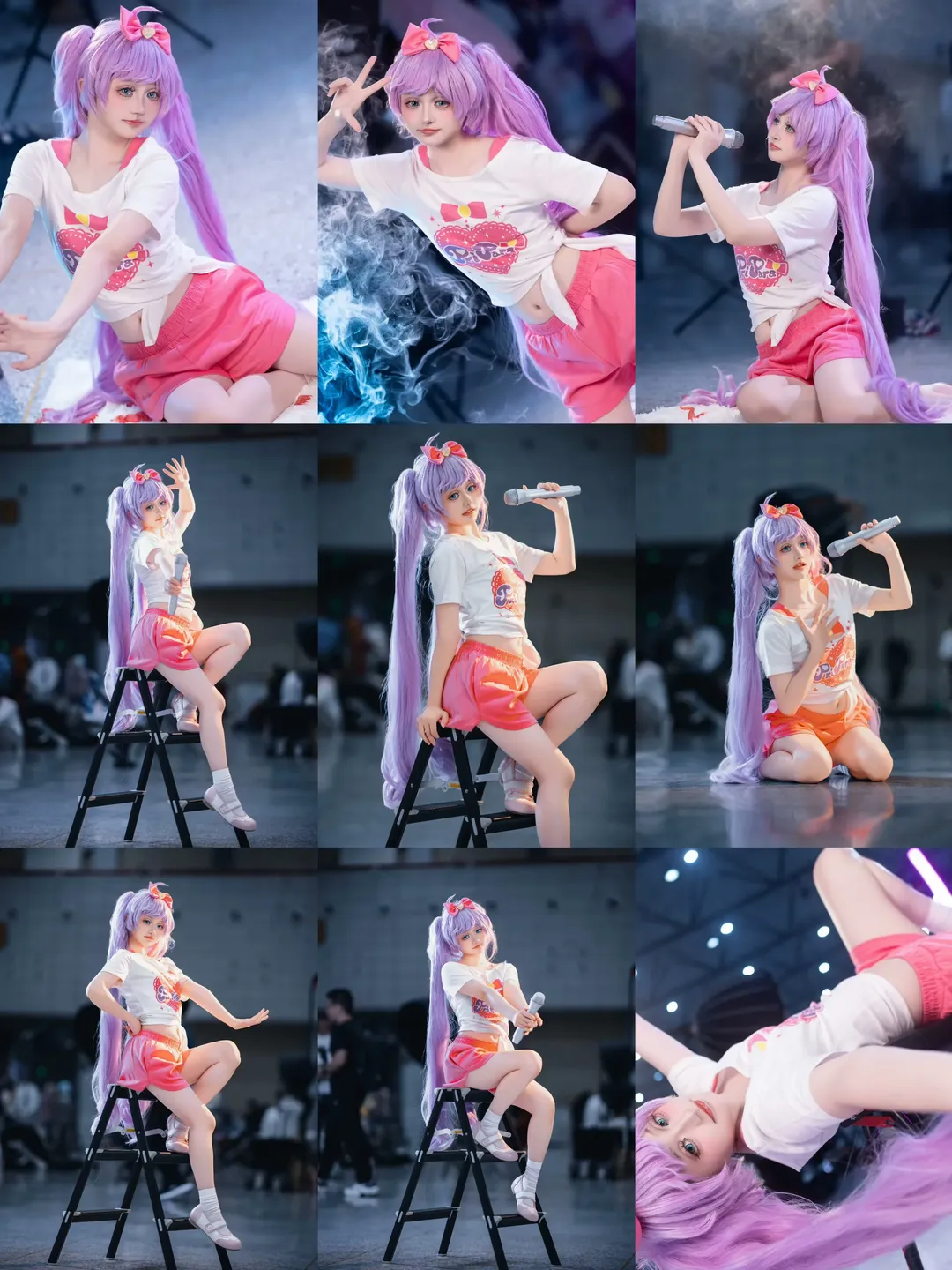 【真中啦啦cos】聊聊美妙天堂训练服的动作与构图 - 第 1 张