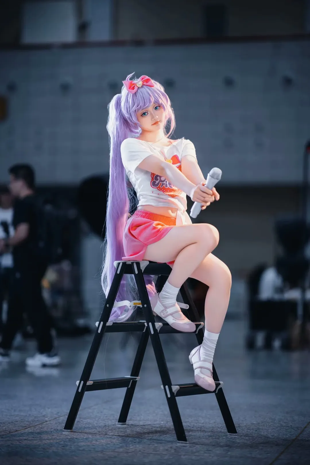 【真中啦啦cos】聊聊美妙天堂训练服的动作与构图 - 第 10 张