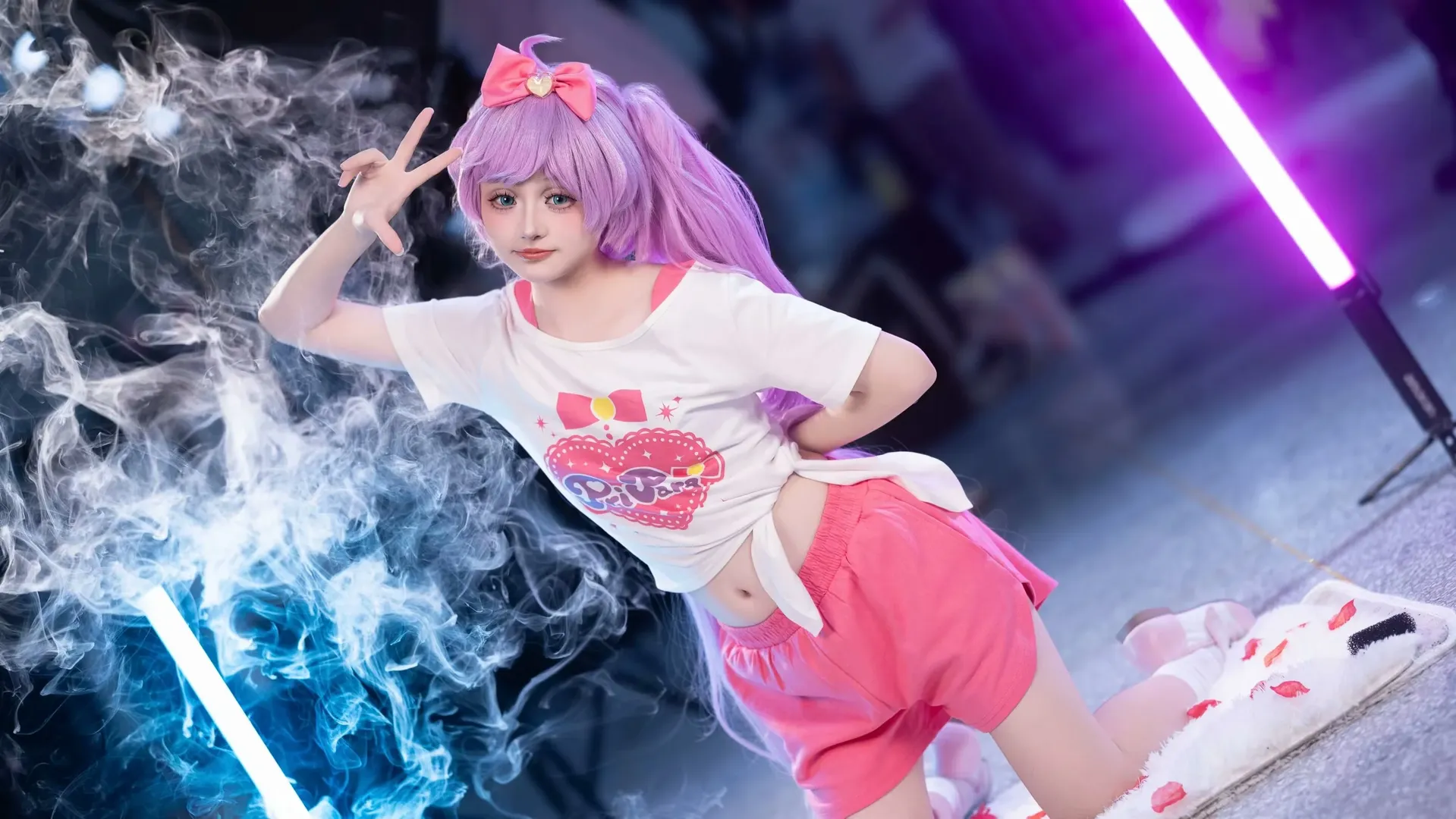 【真中啦啦cos】聊聊美妙天堂训练服的动作与构图 - 第 3 张