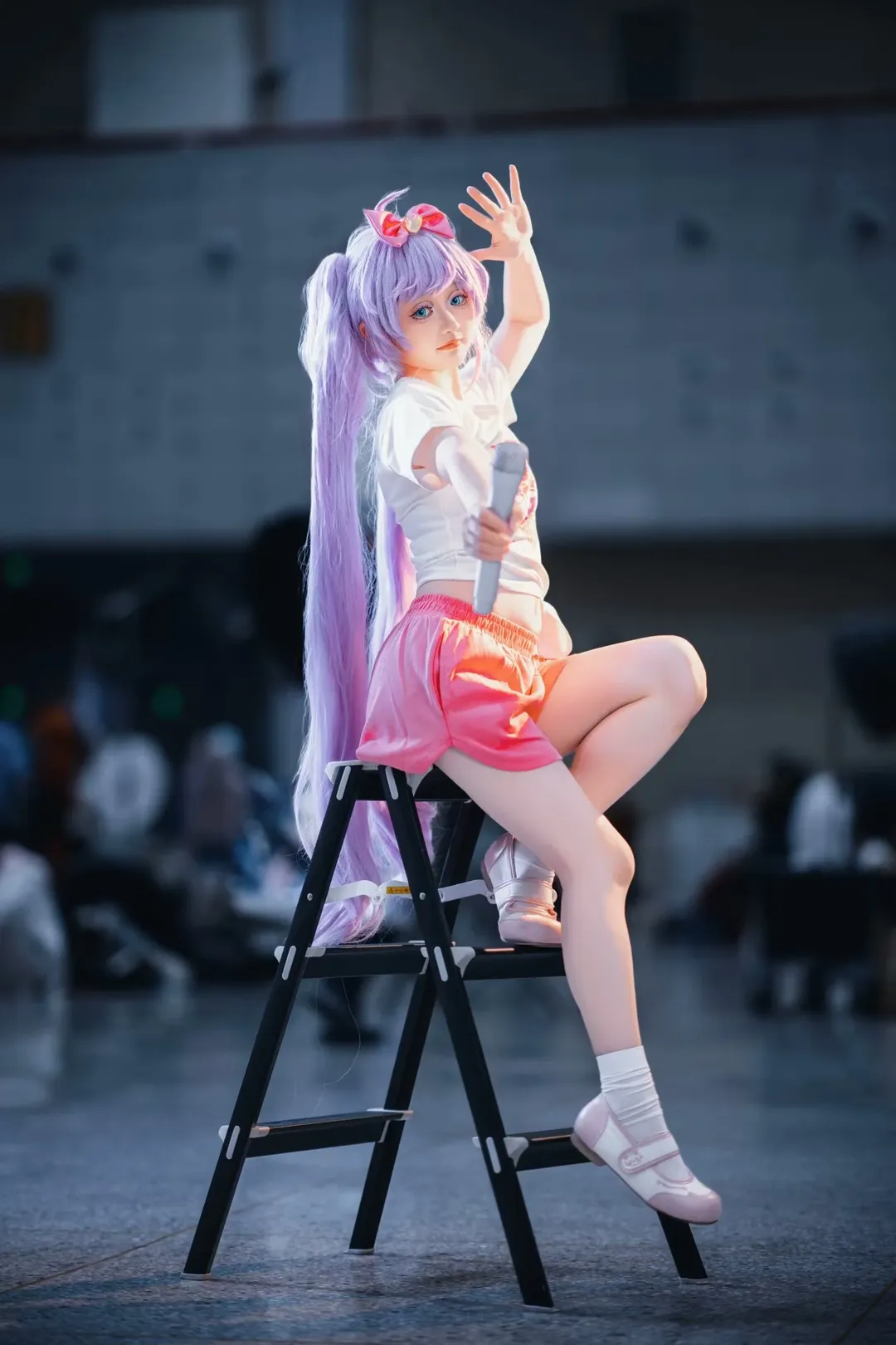 【真中啦啦cos】聊聊美妙天堂训练服的动作与构图 - 第 5 张