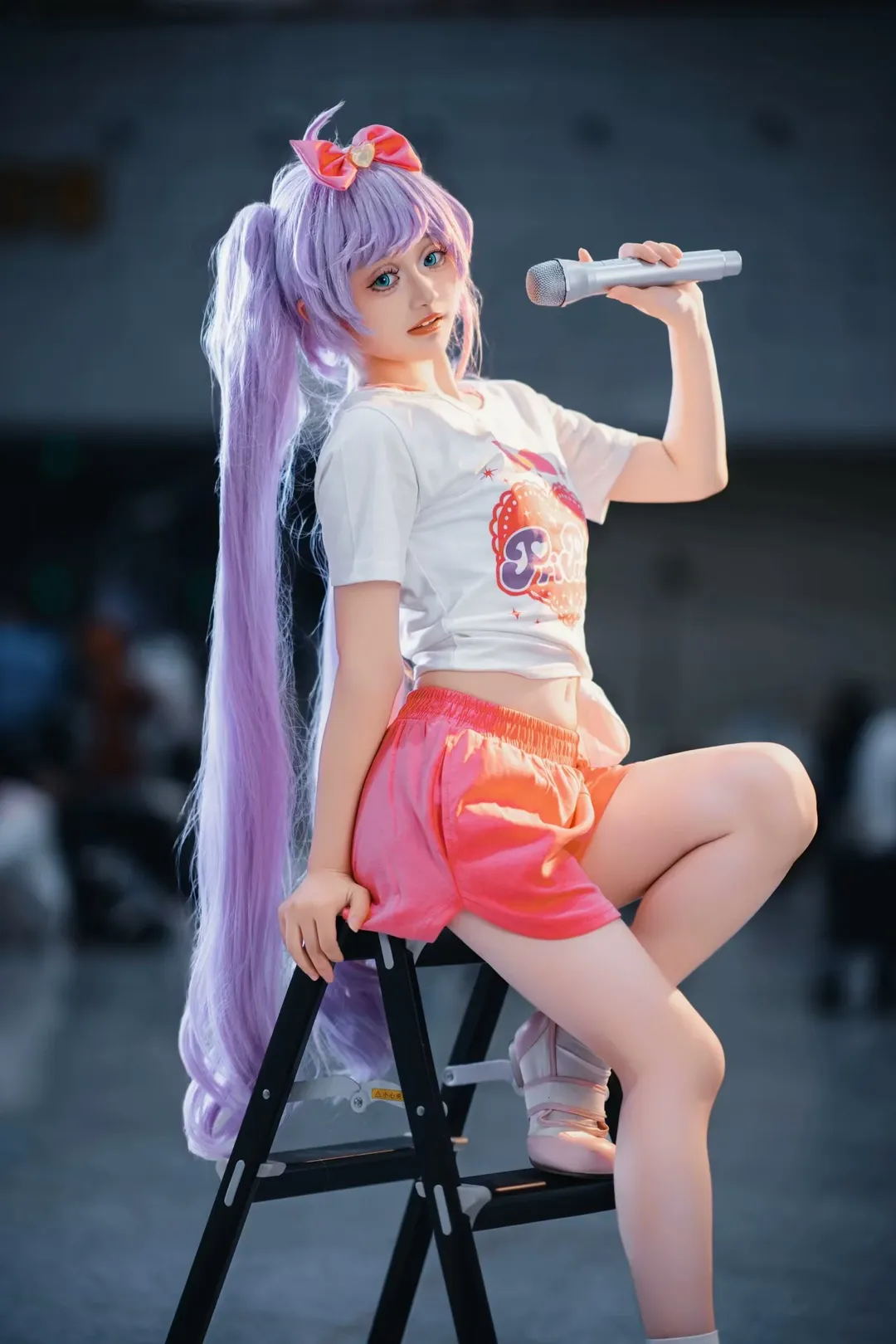 【真中啦啦cos】聊聊美妙天堂训练服的动作与构图 - 第 6 张