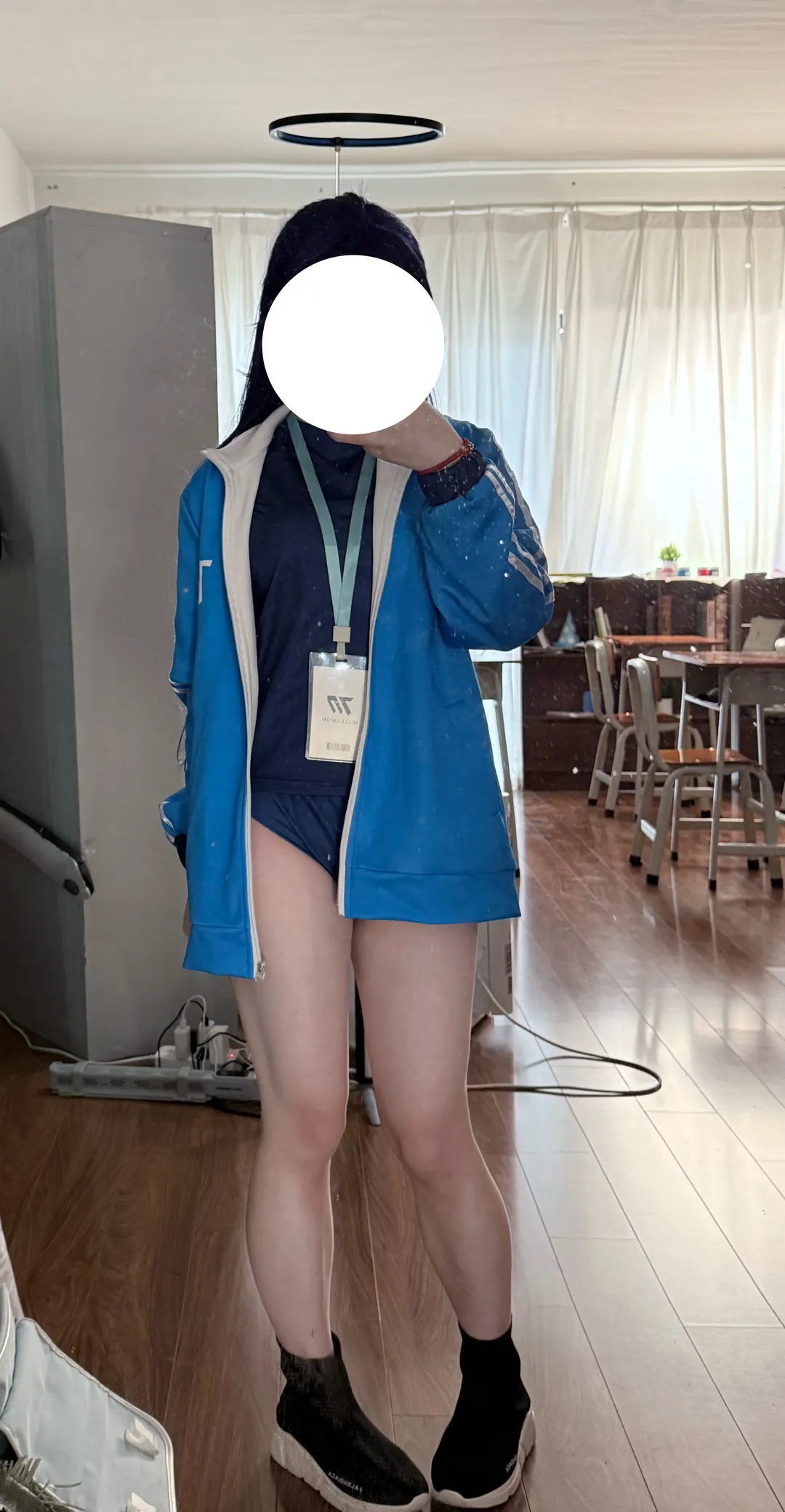 【早瀨優香cos】蔚藍檔案體操服，日常感氛圍記錄 - 第 1 張