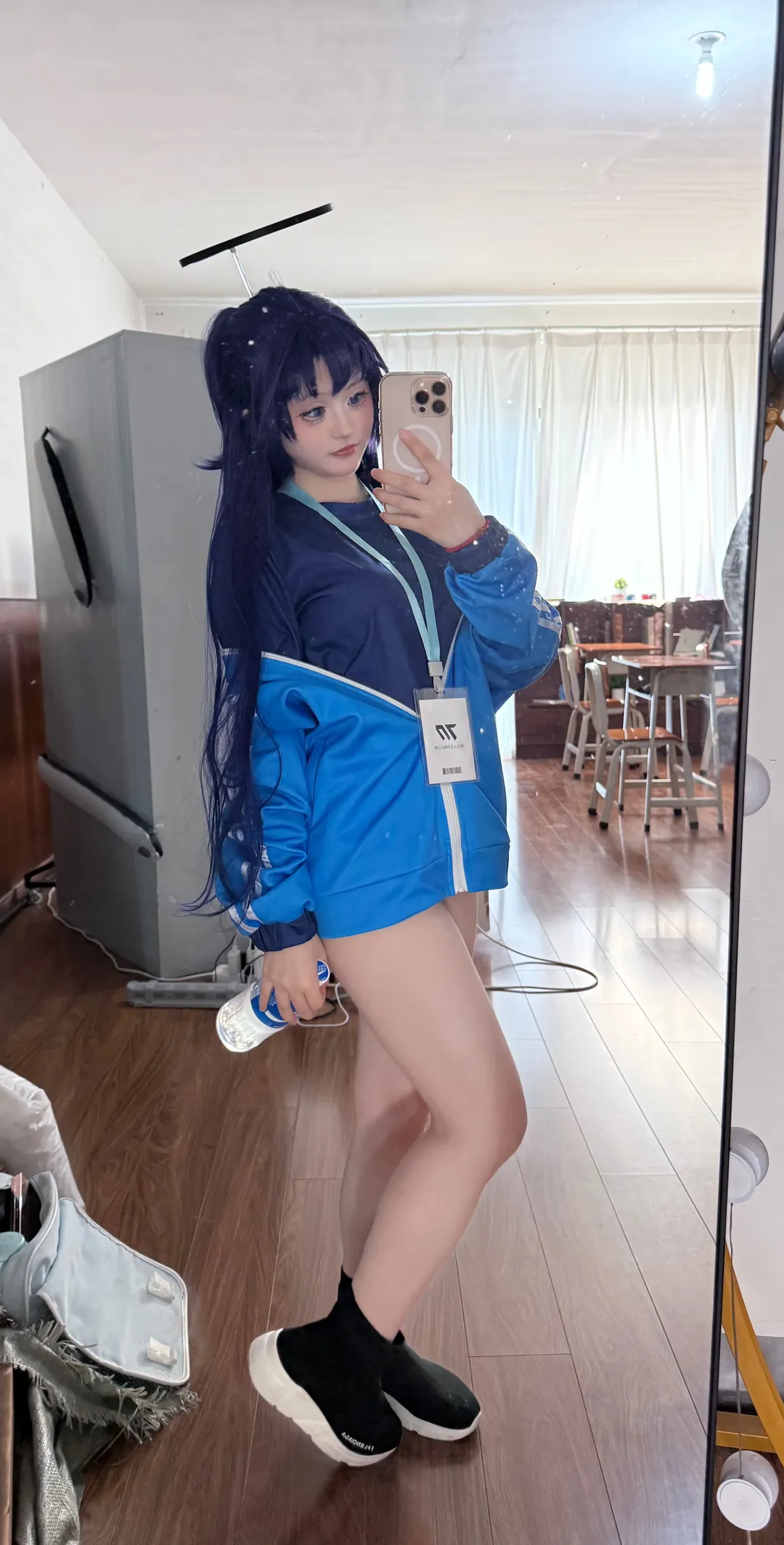 【早濑优香cos】蔚蓝档案体操服，日常感氛围记录