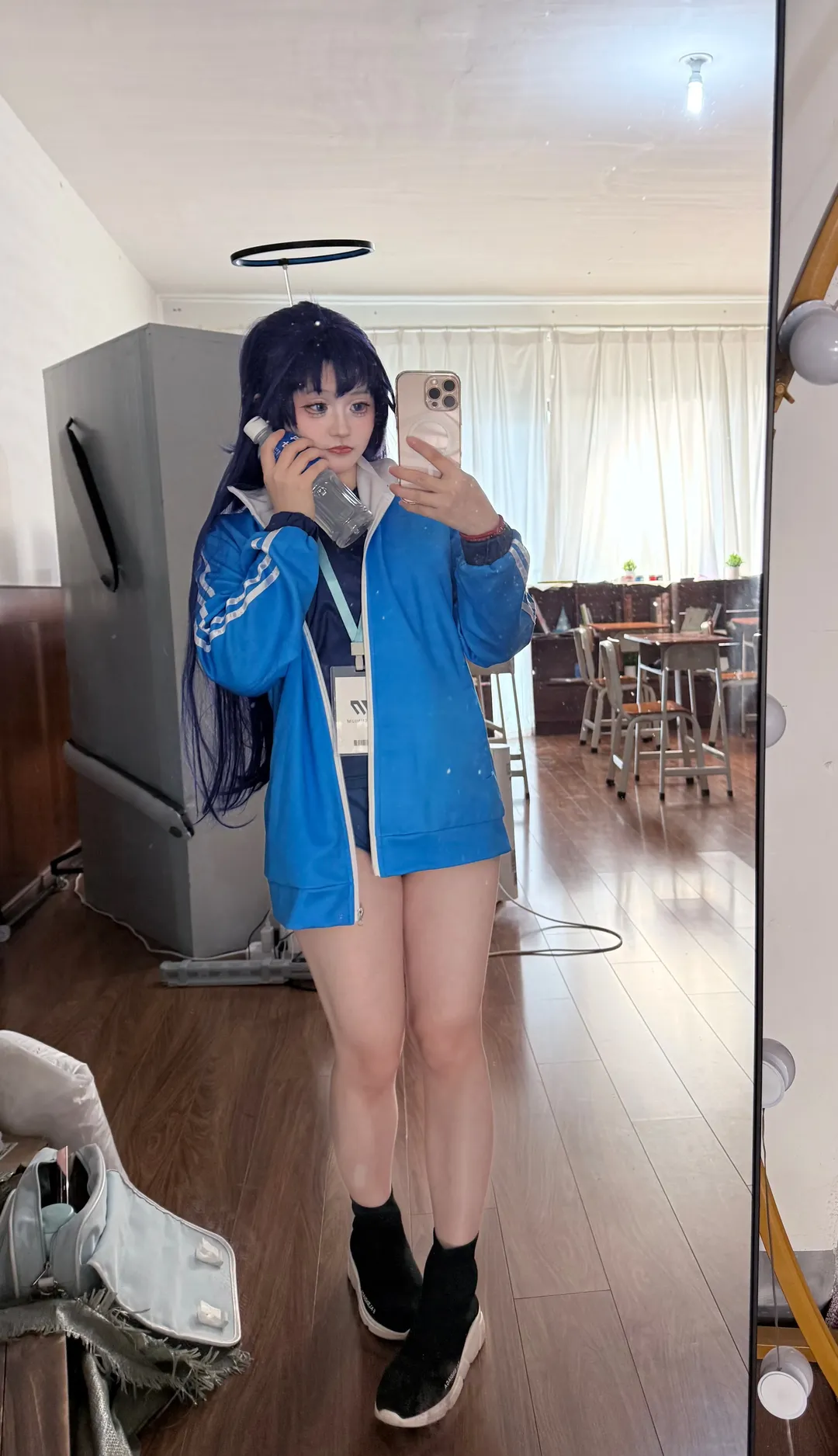 【早瀨優香cos】蔚藍檔案體操服，日常感氛圍記錄 - 第 3 張