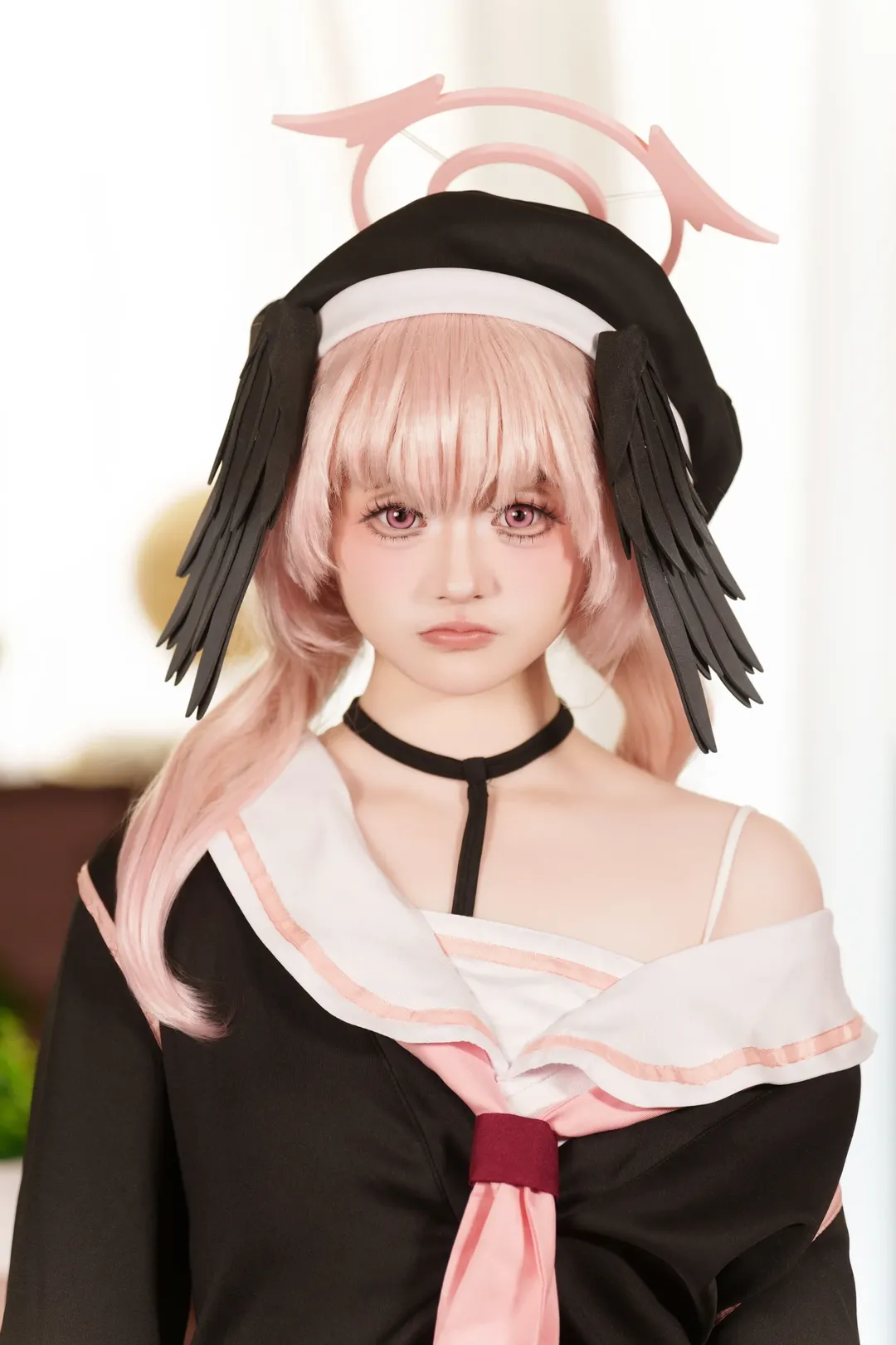 【日富美cos】蔚蓝档案补习部四人证件照记录