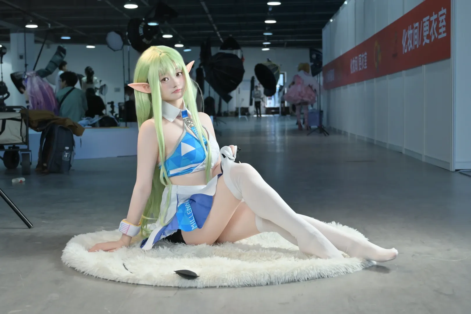 【橘光cos】蔚蓝档案里的战术小恶魔，杭州国漫的场照记录