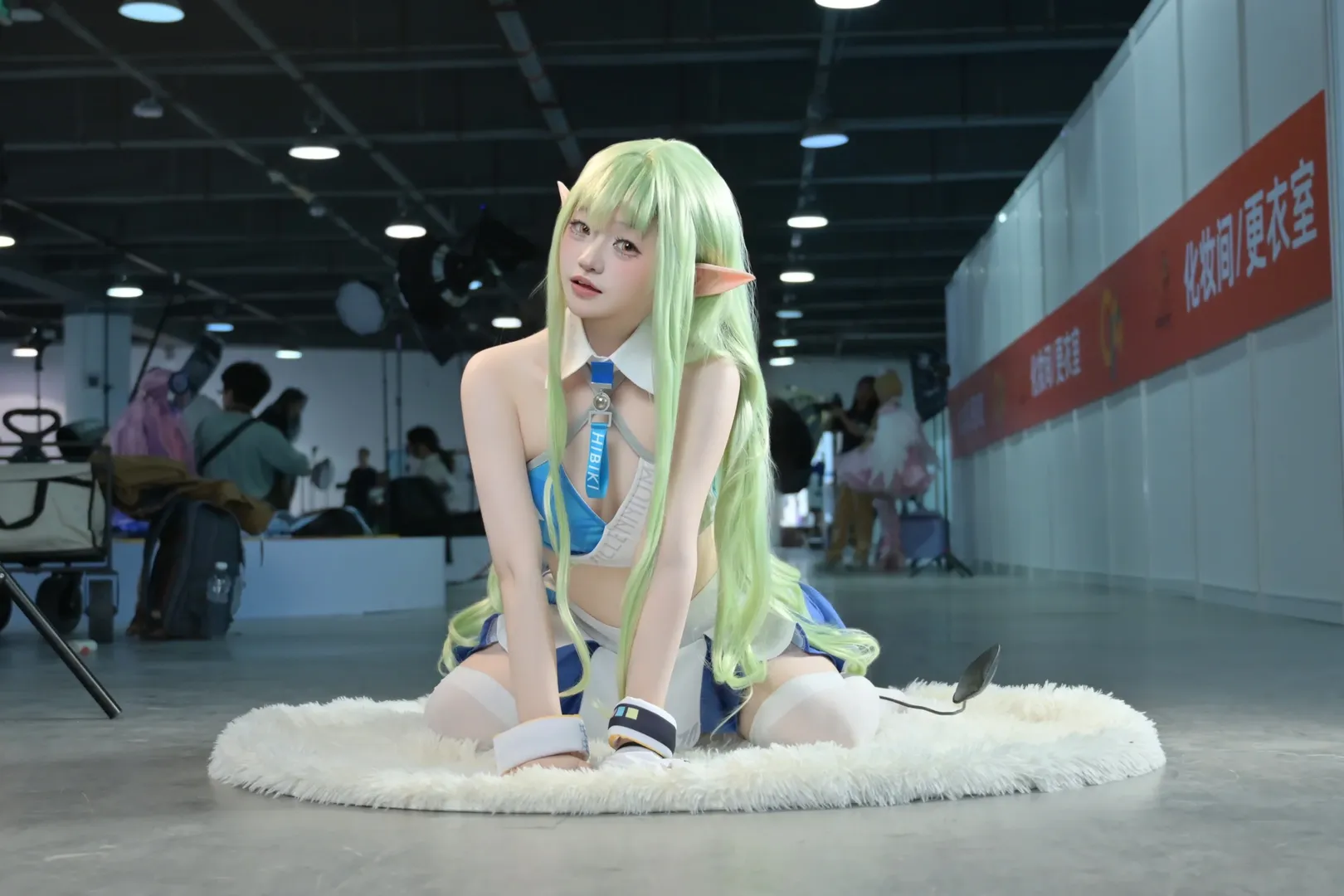 【橘光cos】蔚蓝档案里的战术小恶魔，杭州国漫的场照记录 - 第 2 张
