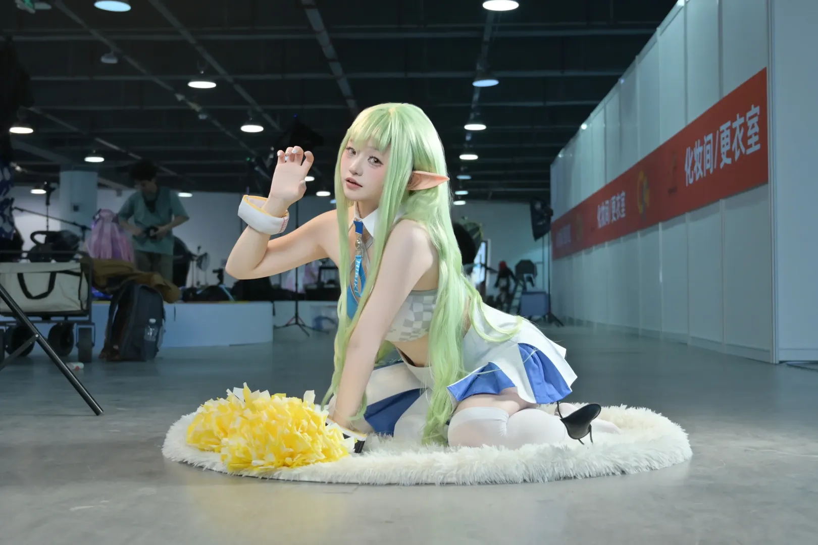 【橘光cos】蔚蓝档案里的战术小恶魔，杭州国漫的场照记录 - 第 3 张